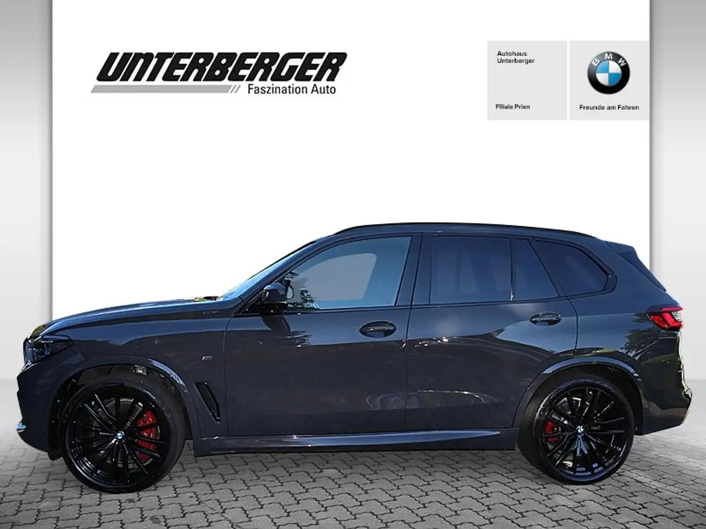 BMW X5 xDrive40d M SPORTPAKET-AHK-LASERLICHT-HiFi Grau - 2