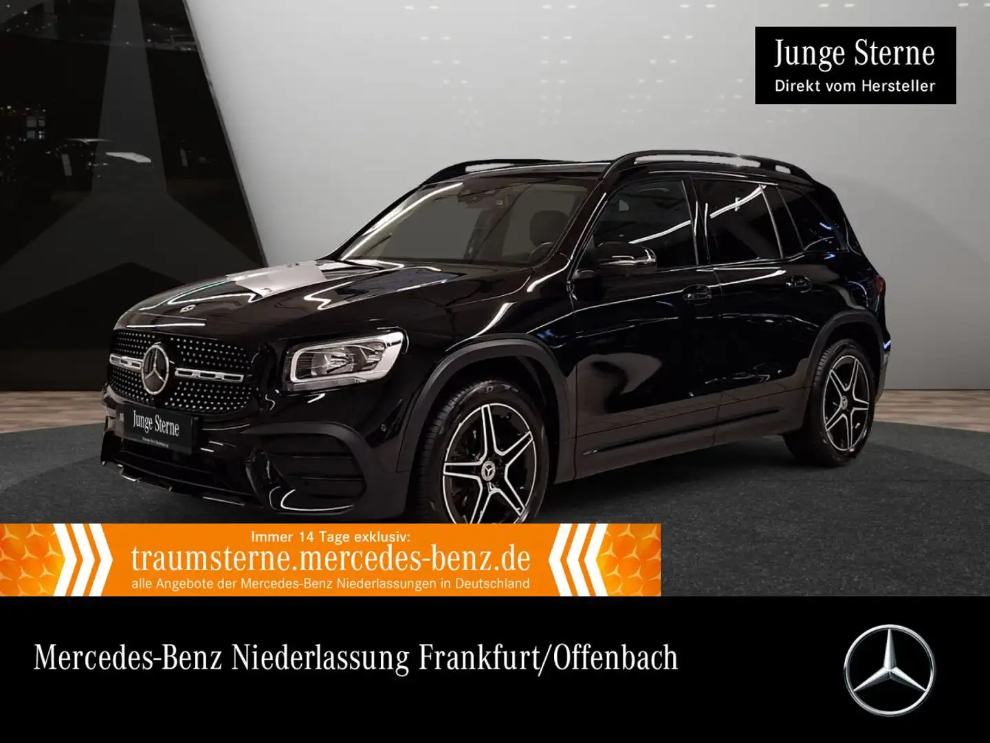 Mercedes-Benz GLB 220 d 4M AMG+NIGHT+360°+8G Noir - 1