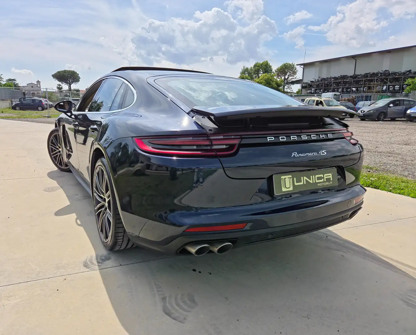 Porsche Panamera 4.0 4S DIESEL 420CV UNICA Bleu - 2