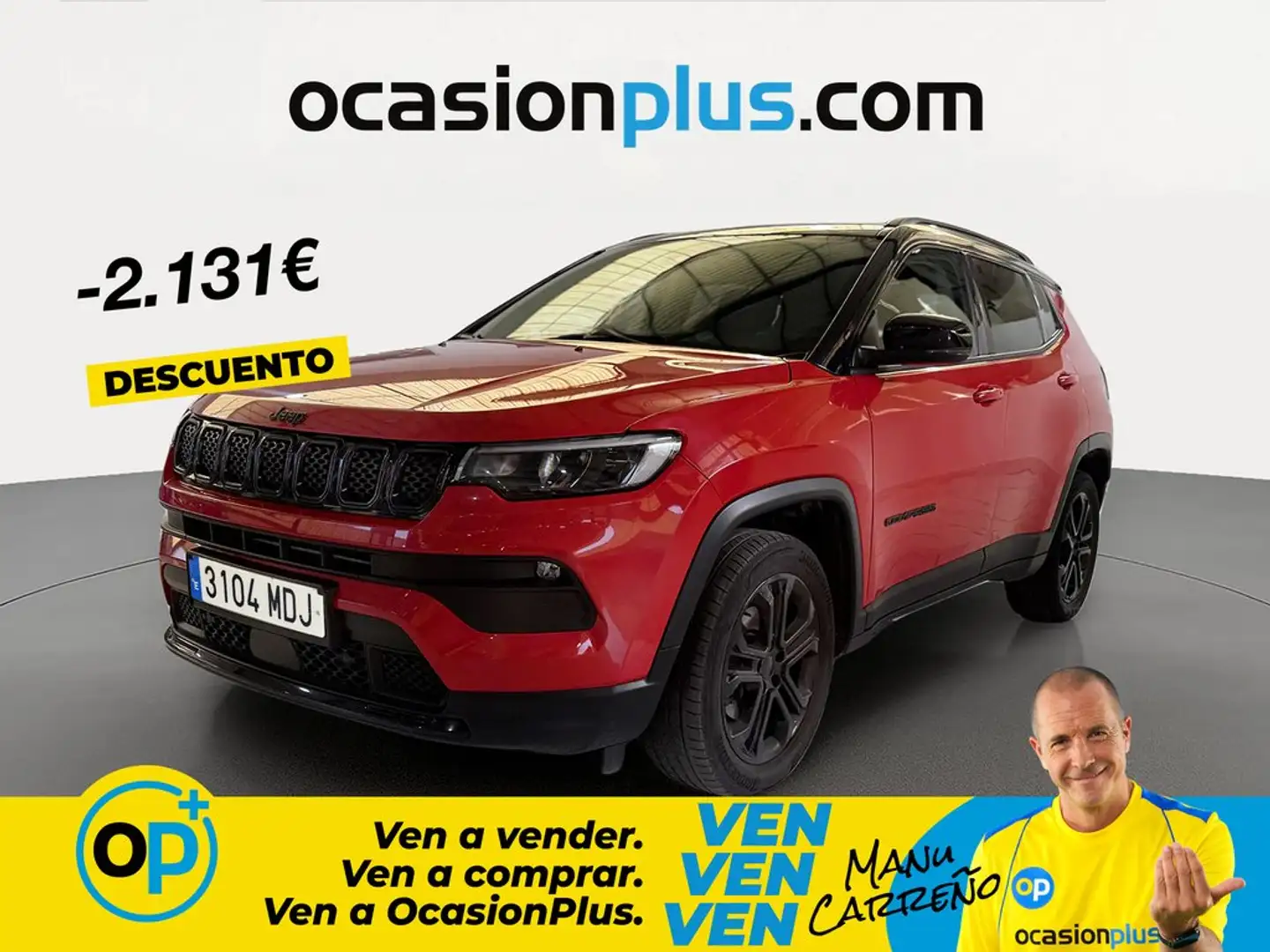 Jeep Compass 1.5 MHEV Night Eagle FWD DCT Rojo - 1