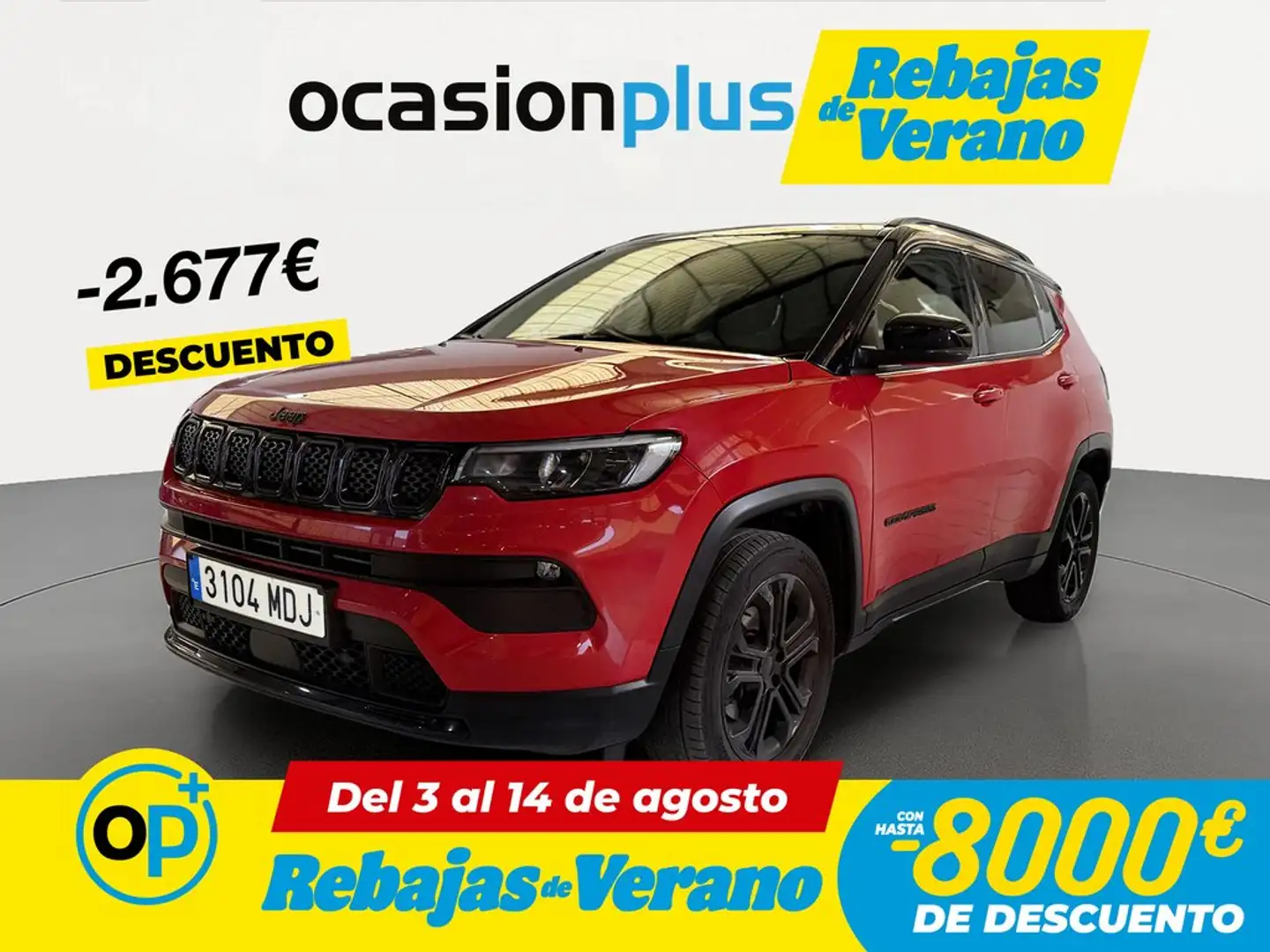 Jeep Compass 1.5 MHEV Night Eagle FWD DCT Rojo - 1