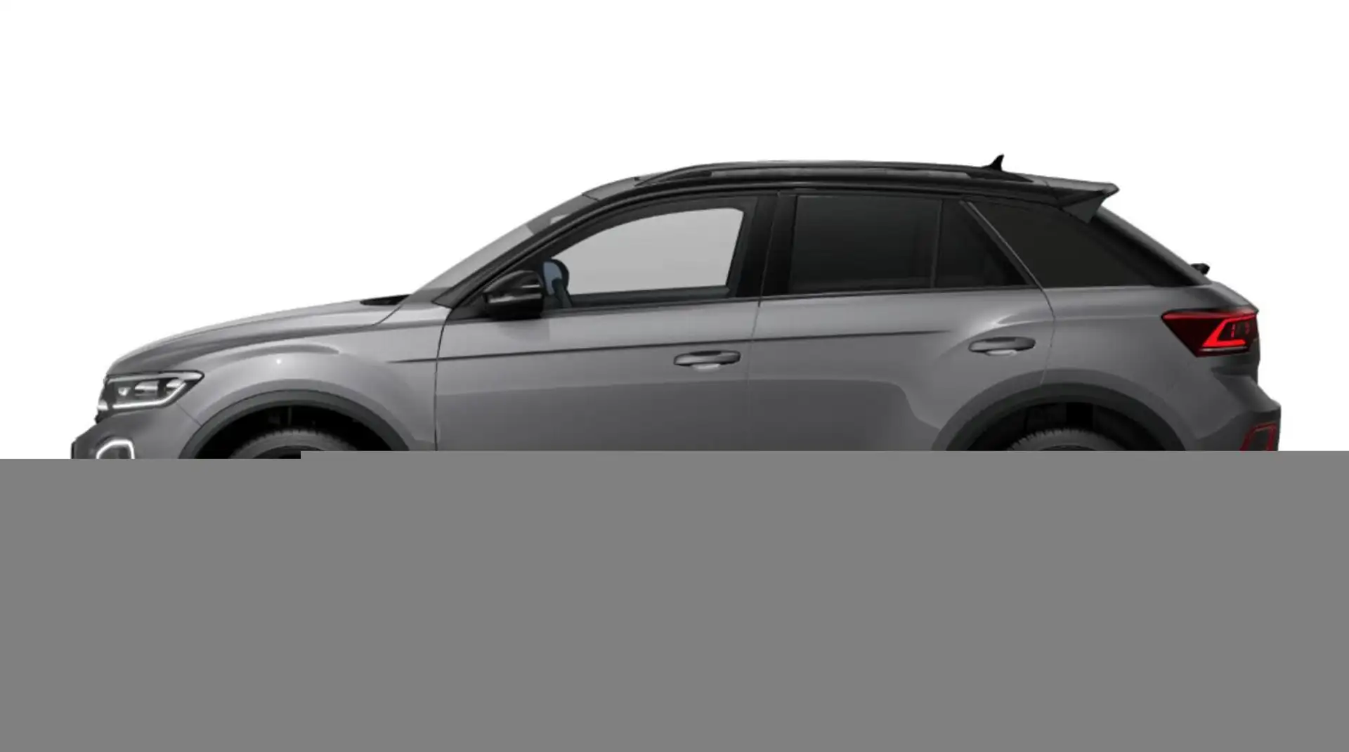 Volkswagen T-Roc Style 150 Pano BlackP Matrix Nav 19Z EHK 110 kW... Grau - 2
