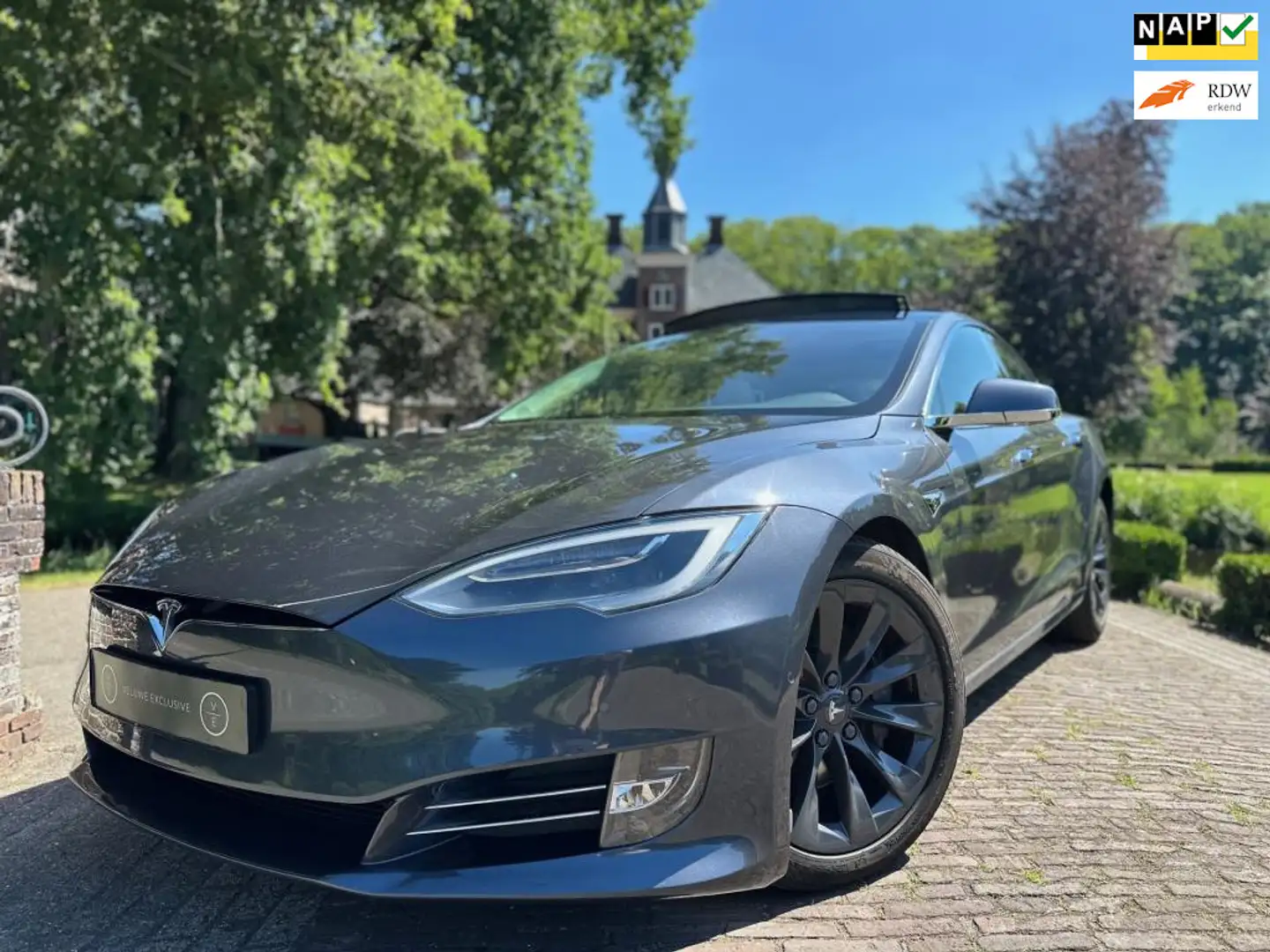 Tesla Model S 100D | AutoPilot | AccuGarantie 09-2026 | Schuif-K Gris - 1