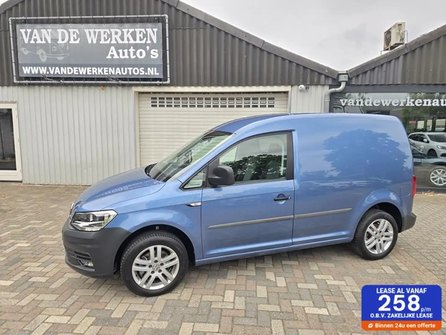 Volkswagen Caddy Bestel 2.0 TDI 150pk L1H1 BMT Exclusive Edition Blauw - 1