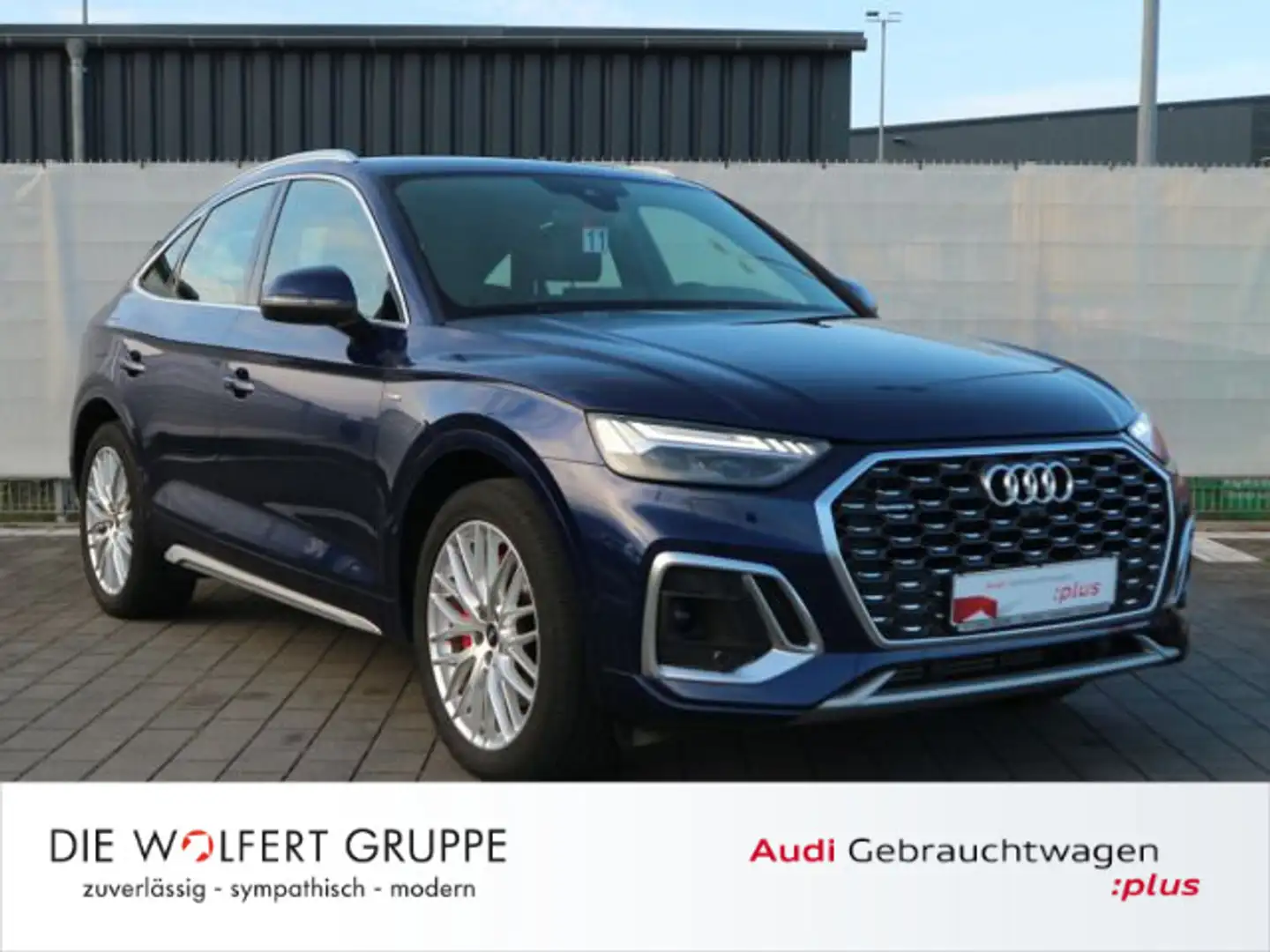 Audi Q5 55 TFSI e quattro S line ACC*360° Blau - 1