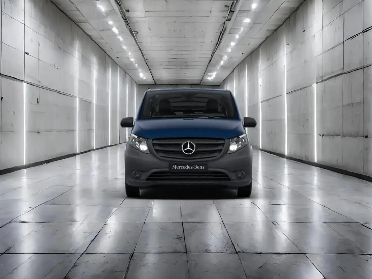 Mercedes-Benz Vito 114 TOURER PRO XL+NAVI+KLIMA+KAMERA+PTS+SHZ Bleu - 2