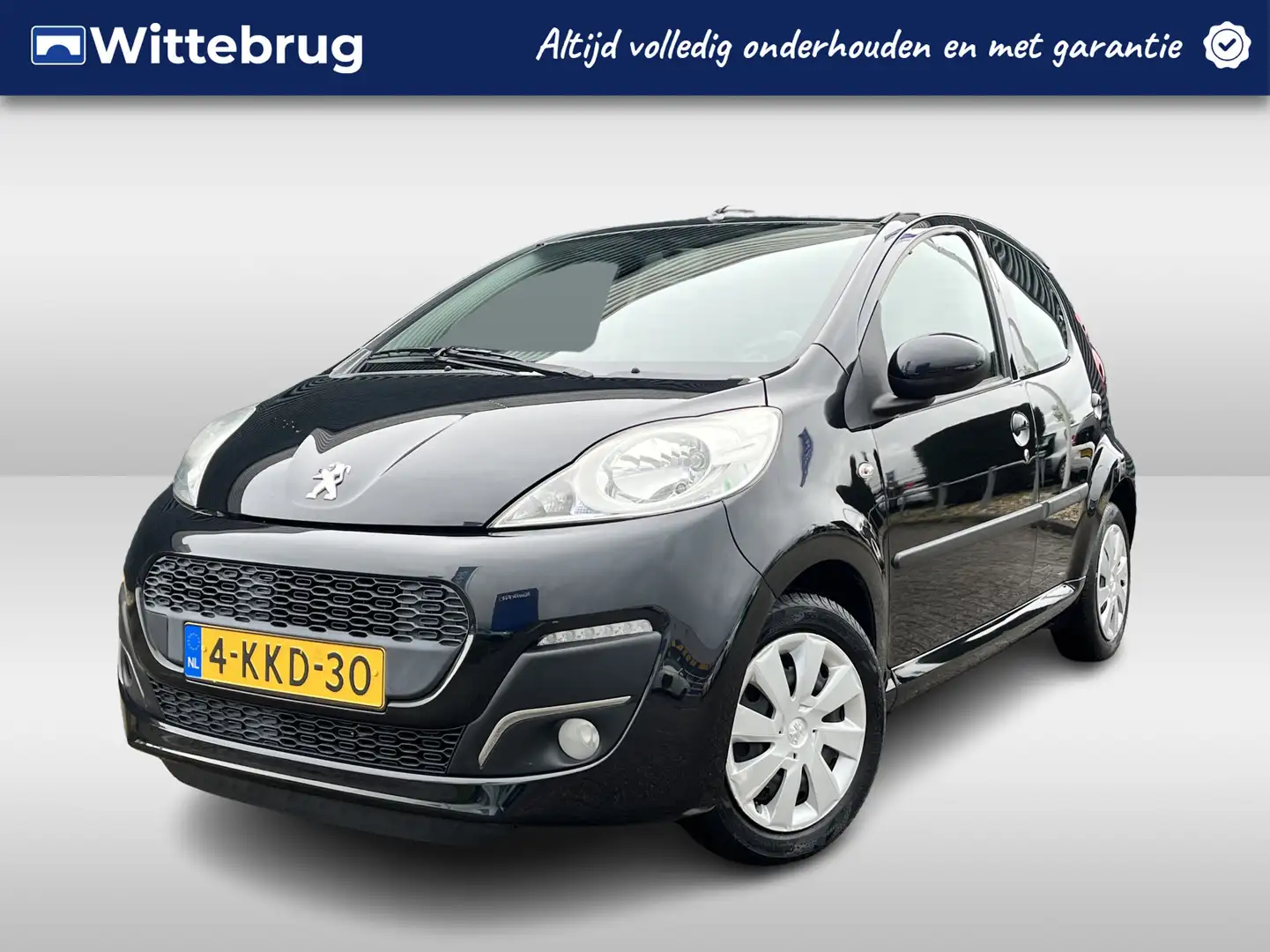 Peugeot 107 1.0 Active | Airco | LED-Dagrijverlichting | Elekt Zwart - 1