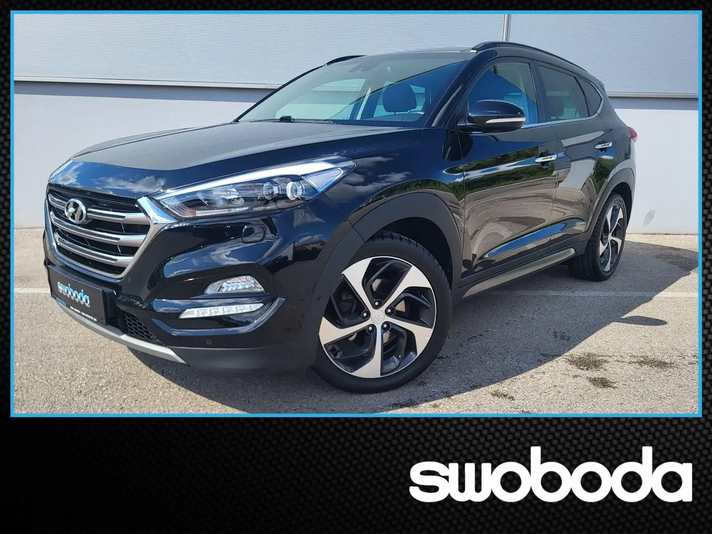 Hyundai TUCSON Tucson 1,7 CRDI Platin DCT *8-fach**AHK* Noir - 1