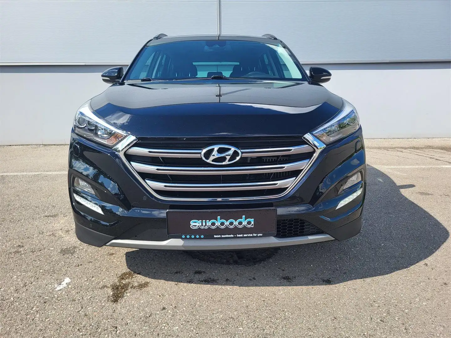 Hyundai TUCSON Tucson 1,7 CRDI Platin DCT *8-fach**AHK* Noir - 2