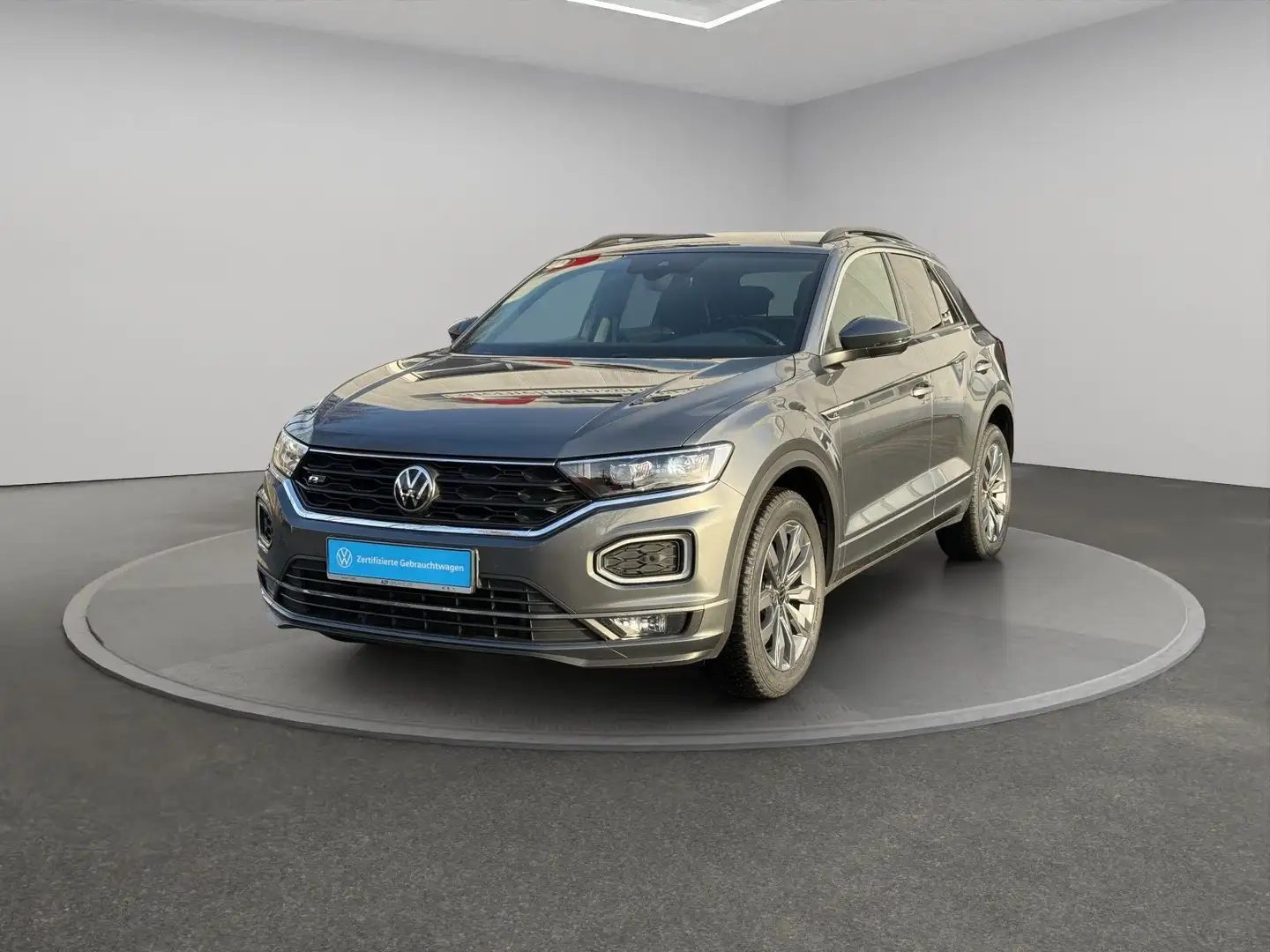 Volkswagen T-Roc 1.5 TSI DSG R-LINE-PAKET+LED+ACC+SPORTSITZ Grau - 2