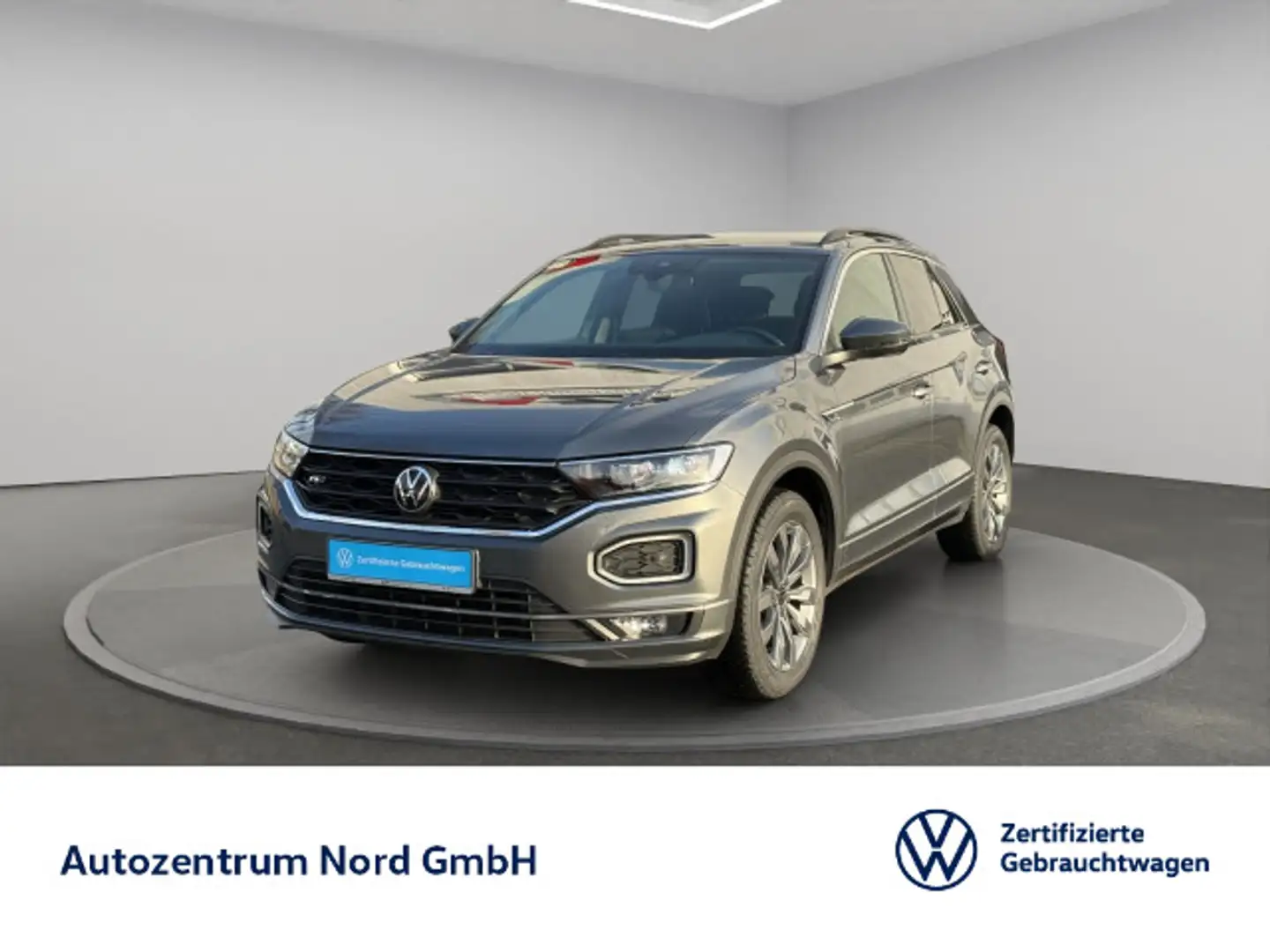 Volkswagen T-Roc 1.5 TSI DSG R-LINE-PAKET+LED+ACC+SPORTSITZ Grau - 1