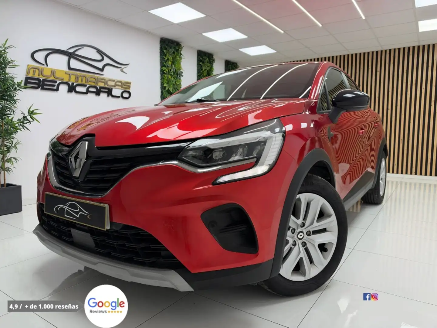 Renault Captur E-TECH Híbrido Evolution 105kW Rojo - 2