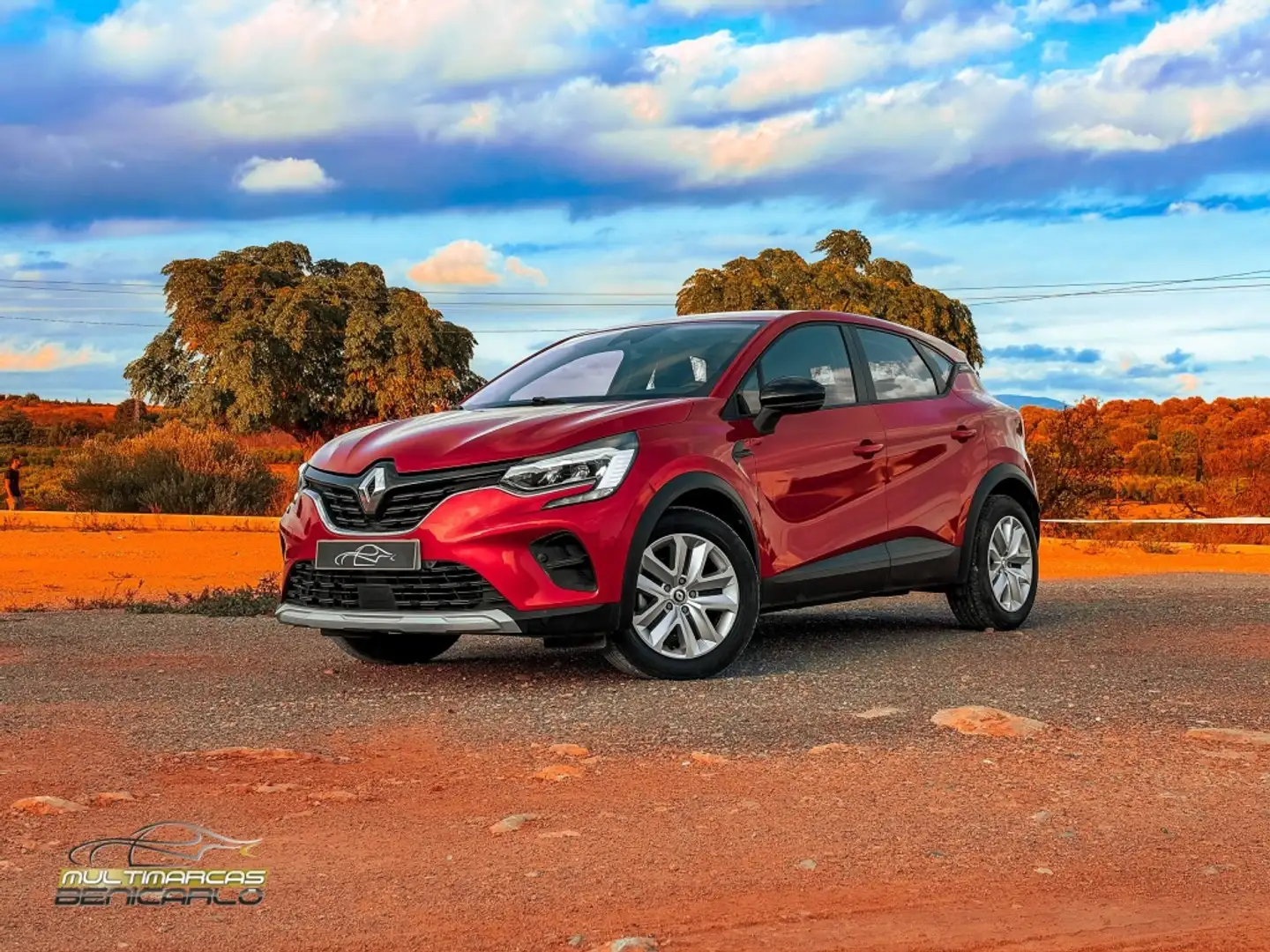 Renault Captur E-TECH Híbrido Evolution 105kW Rojo - 1