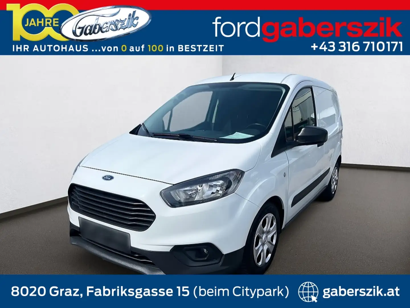 Ford Transit Courier Transit Courier 1,0 EcoBoost Trend Wit - 1