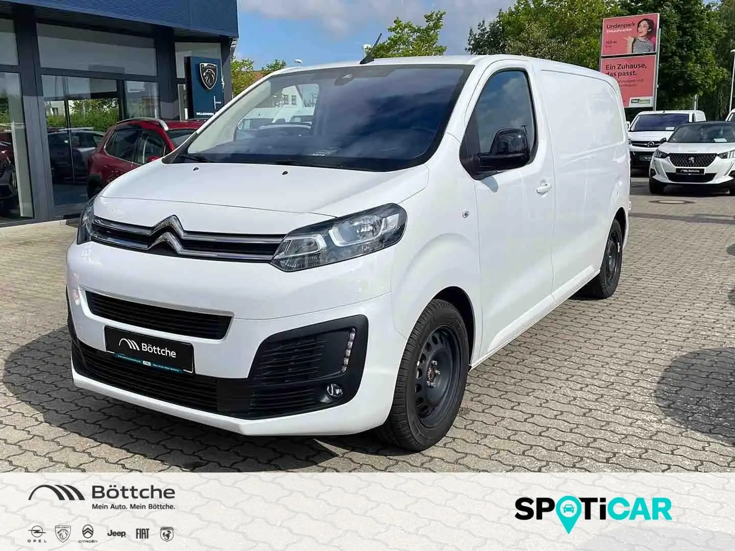 Citroen Jumpy Standard 2.0 Blue-HDI FAP Android Auto Blanc - 1