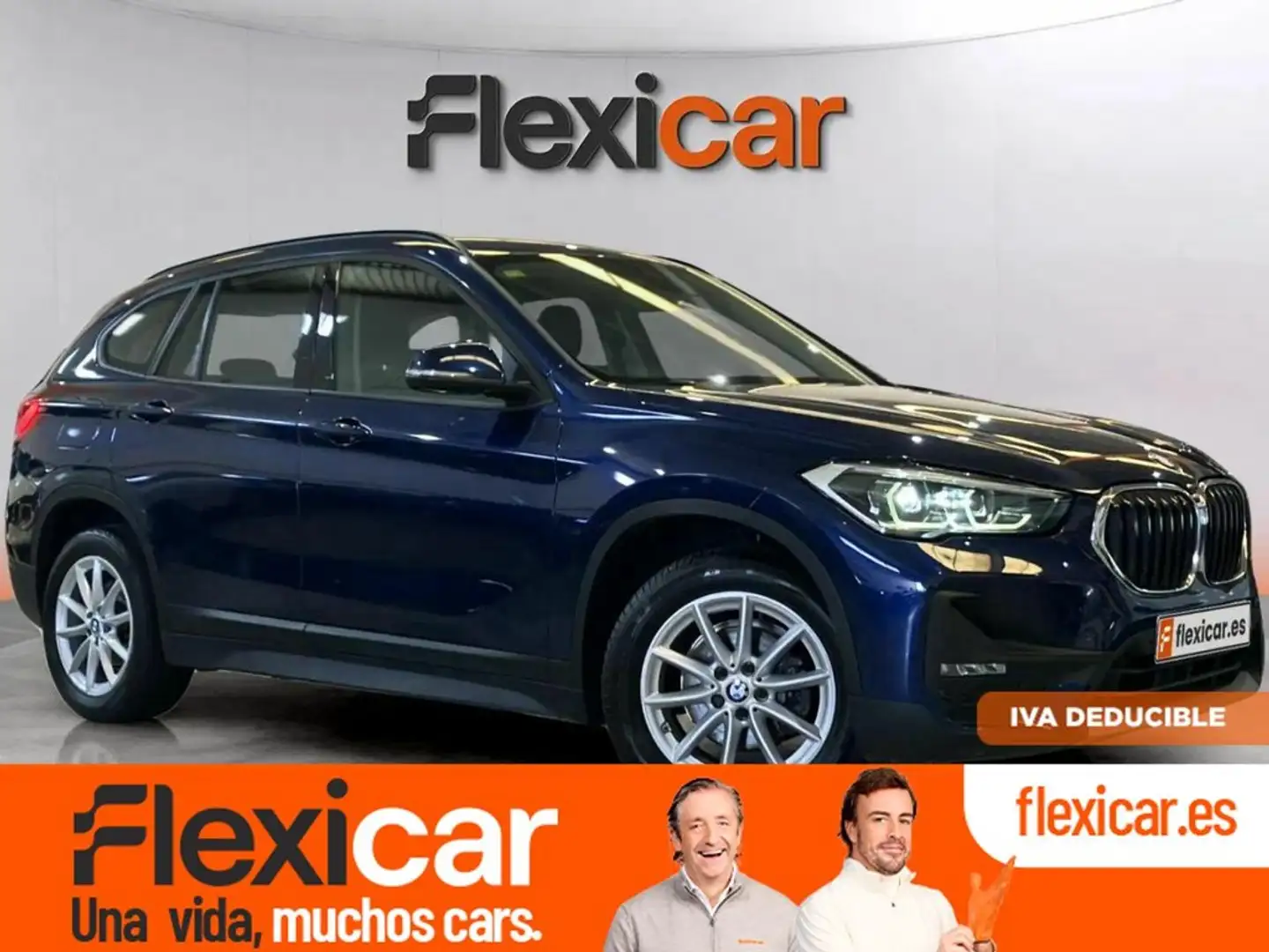 BMW X1 sDrive16d Bleu - 1