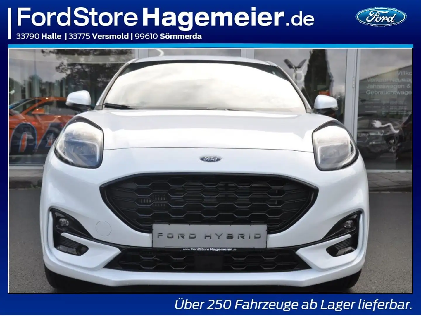 Ford Puma 1.0 EcoBoost Hybrid ST-LINE/ LED-Scheinwerfer / Wi Weiß - 2