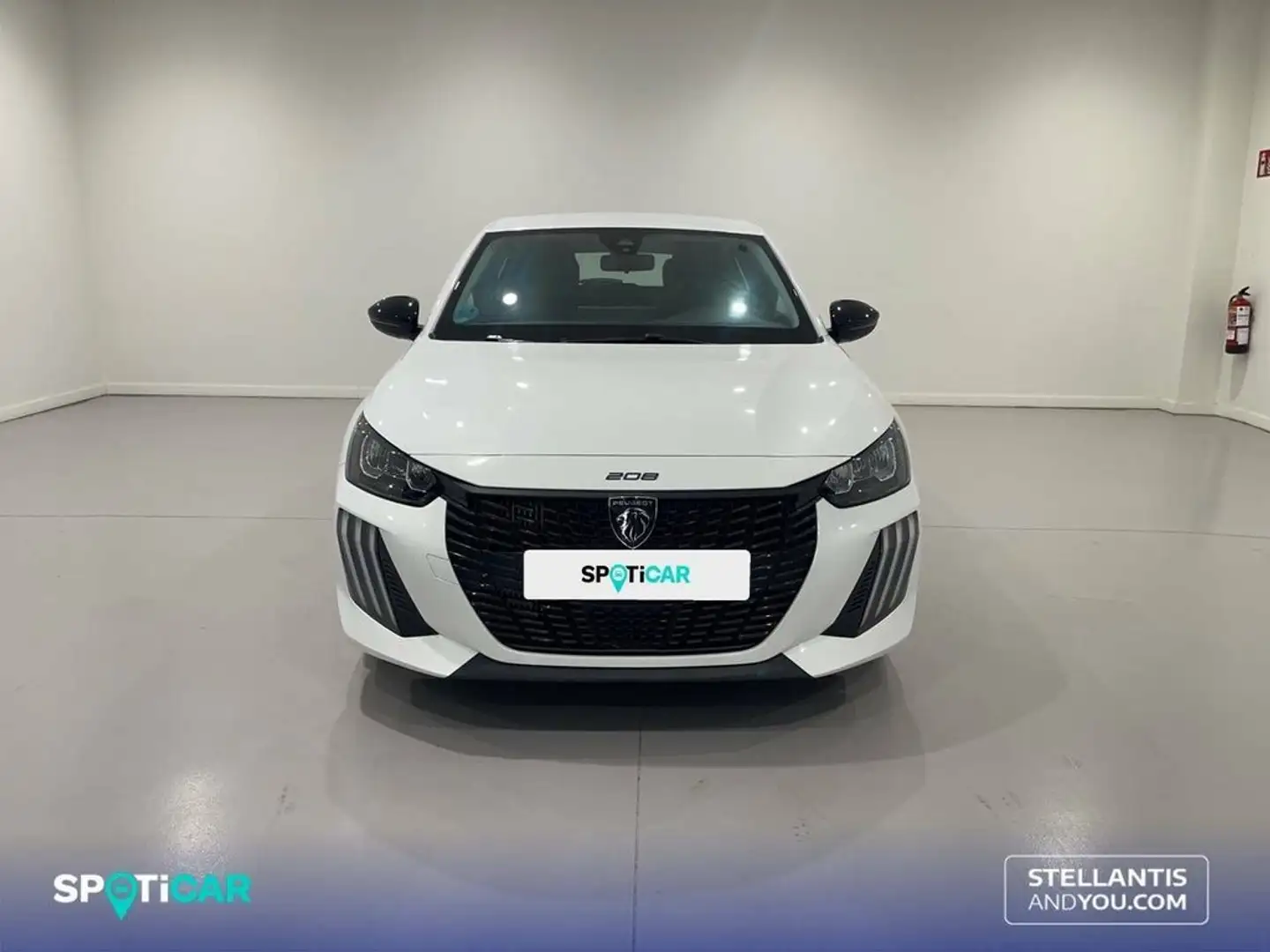 Peugeot 208 Puretech 100 Active Blanc - 2