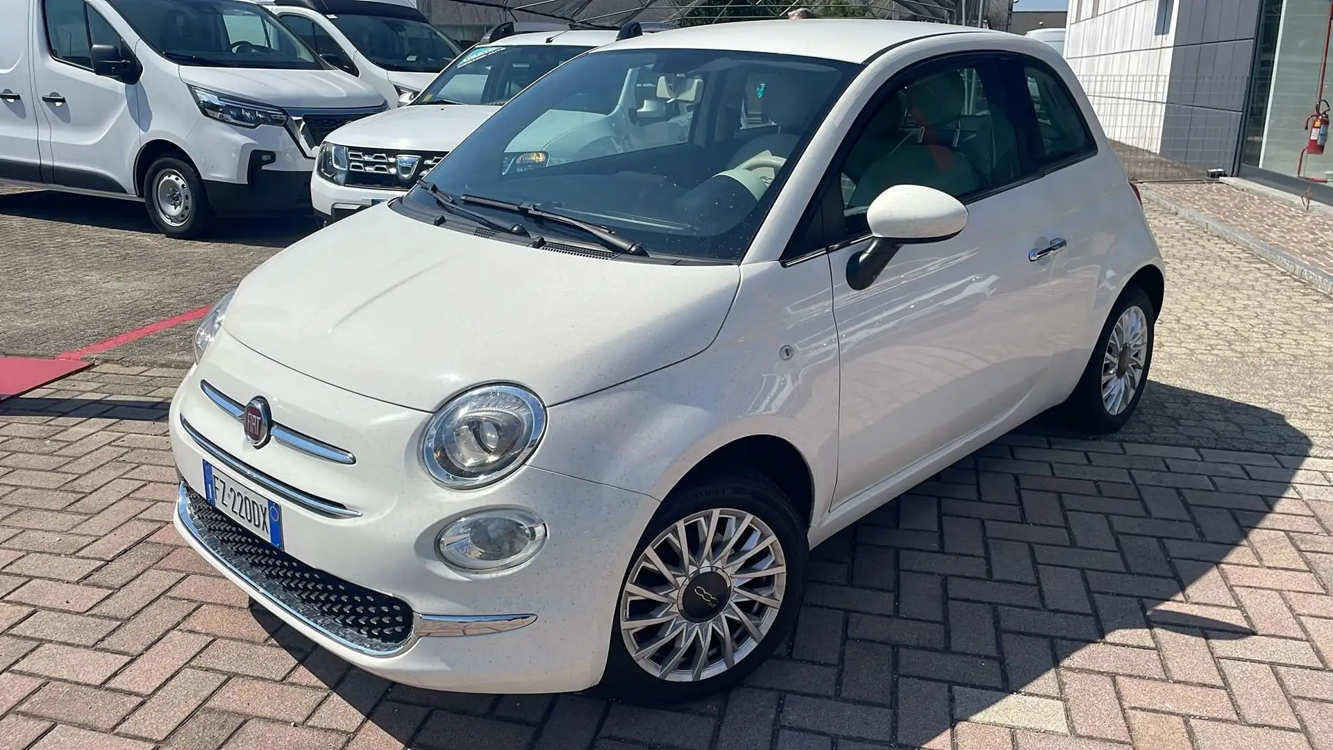 Fiat 500 (2015-->) 1.2 Lounge Bianco - 1