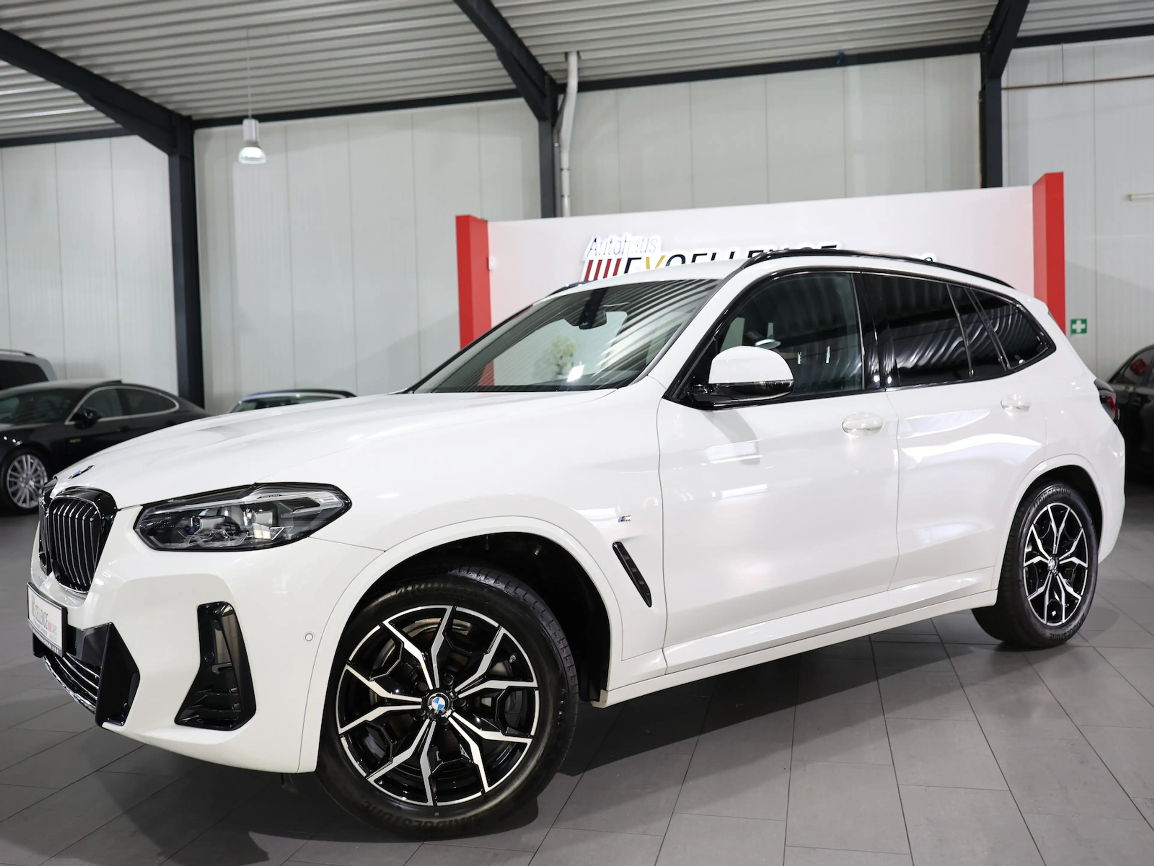 BMW X3 sDrive 18d M-SPORTPAKET WHITE & BLACK / TOP — photo 5