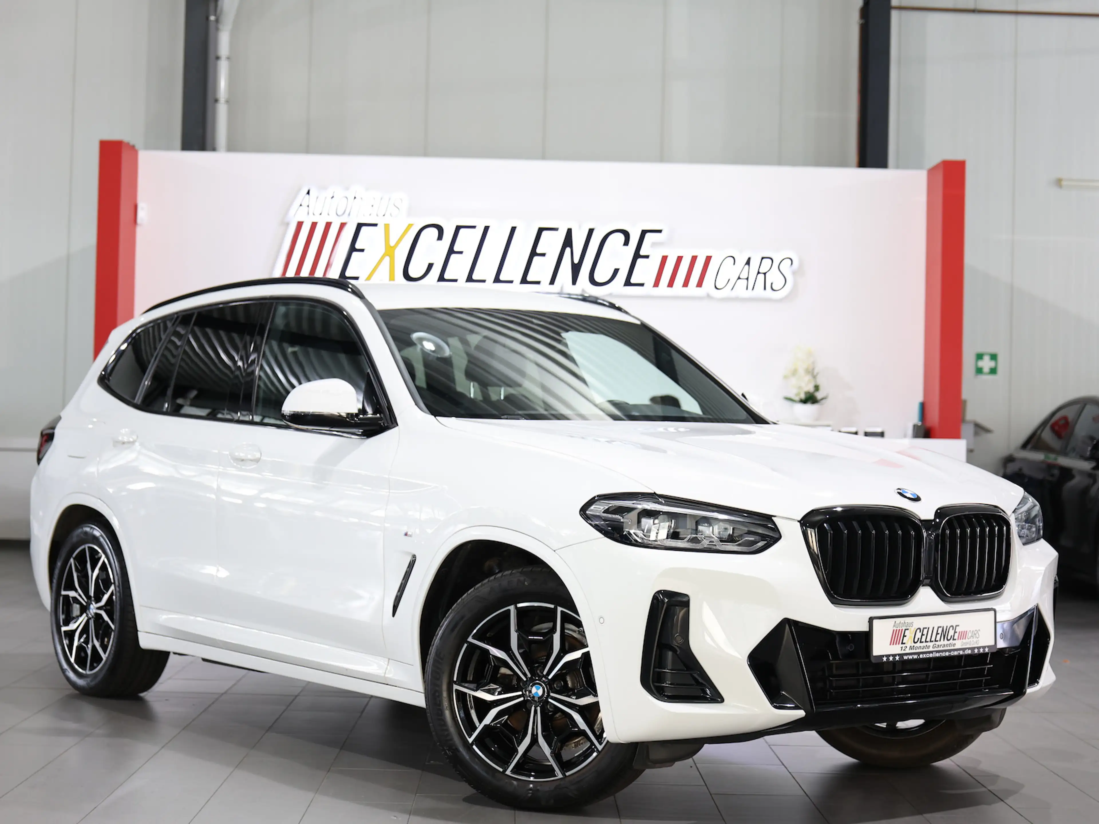 BMW X3 sDrive 18d M-SPORTPAKET WHITE & BLACK / TOP