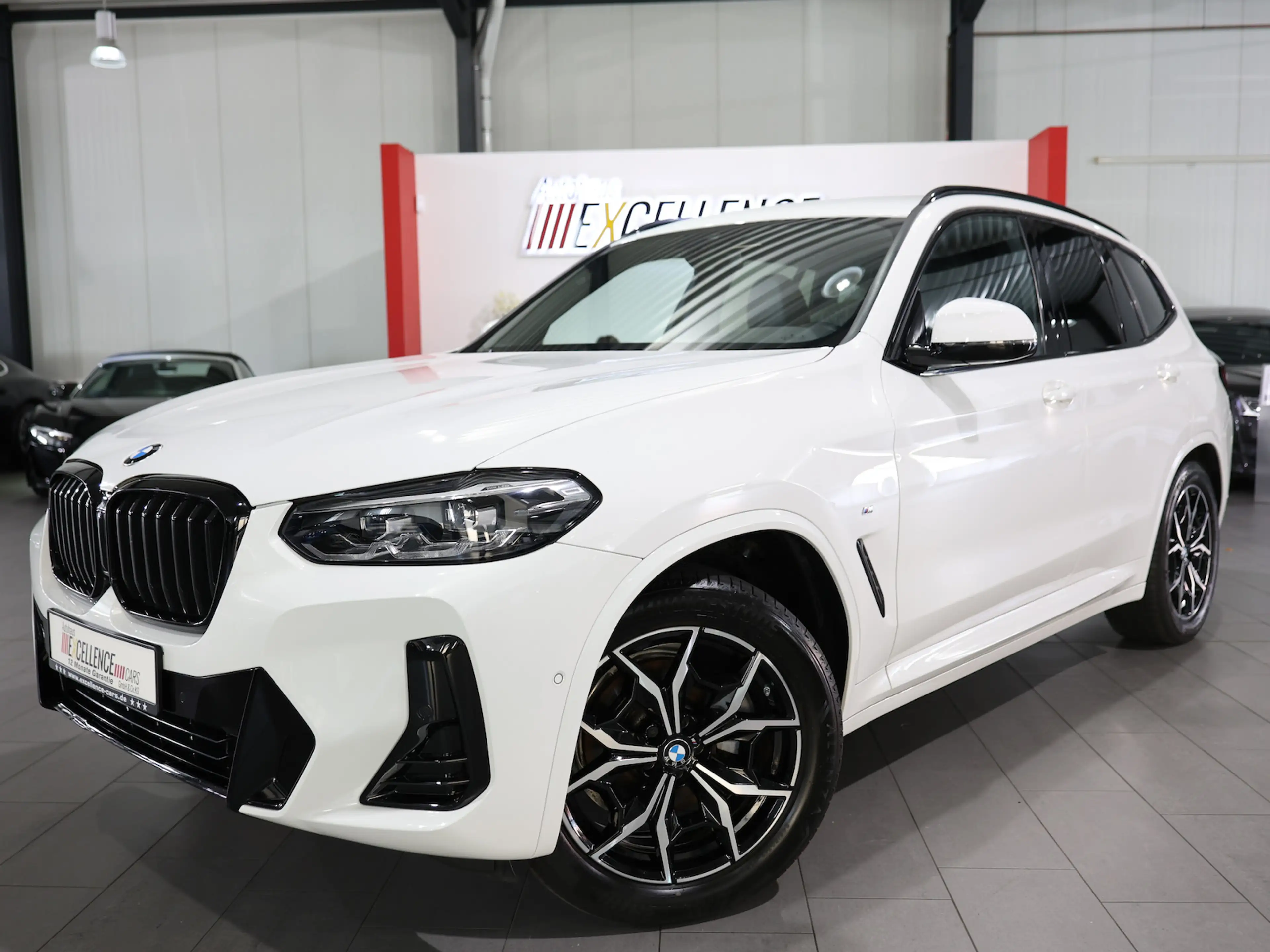 BMW X3 sDrive 18d M-SPORTPAKET WHITE & BLACK / TOP — photo 4