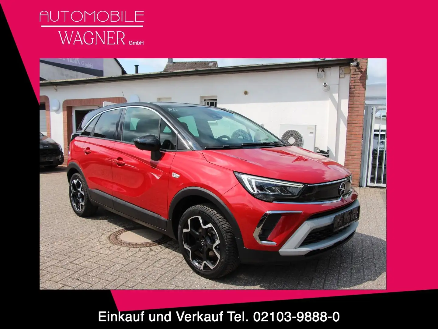 Opel Crossland X 1.2 DI Turbo Elegance LED* /88897 Rot - 1