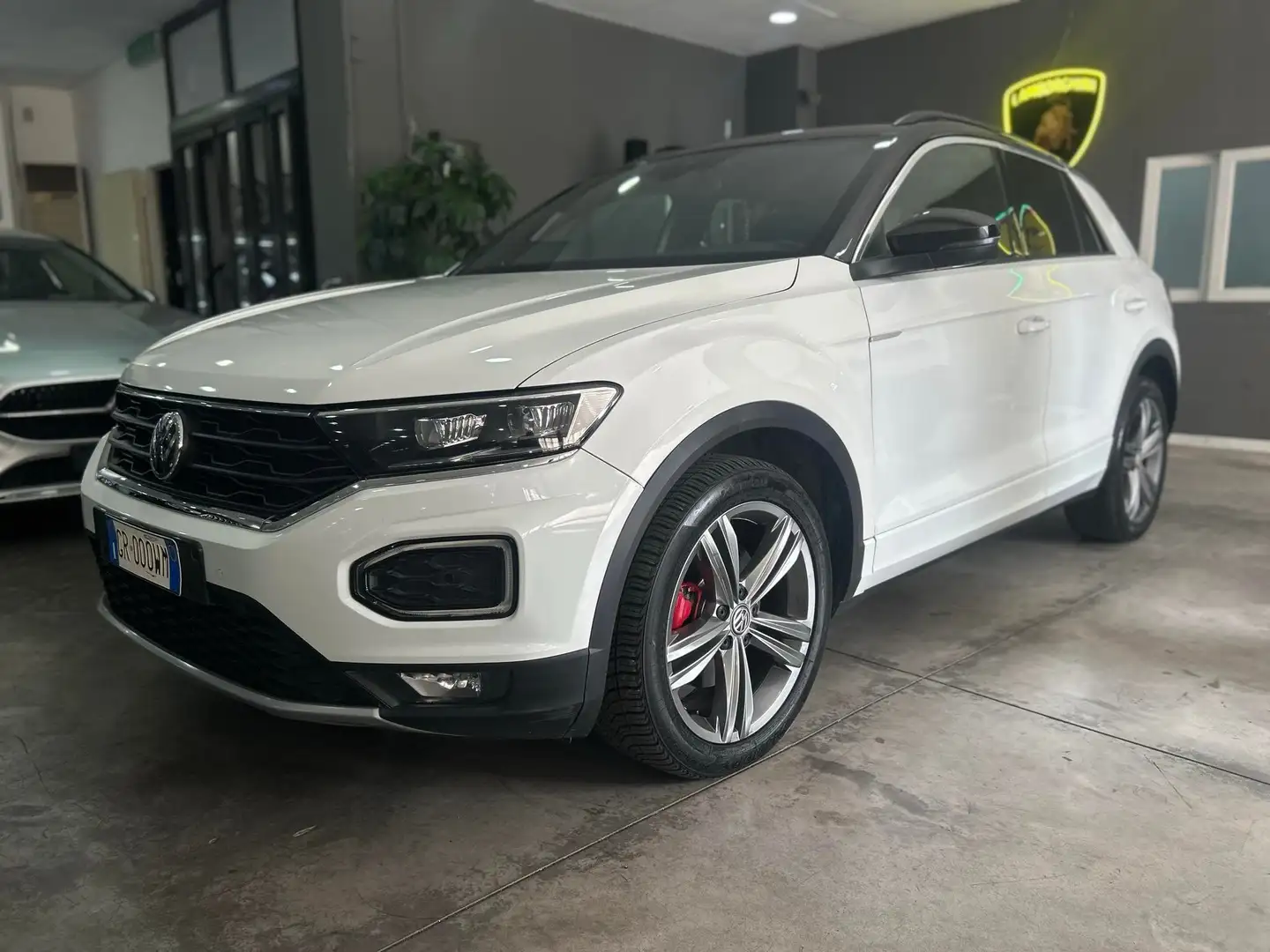 Volkswagen T-Roc T-Roc 1.5 tsi R-line dsg *VIRTUAL *NAVI *PDC Wit - 2