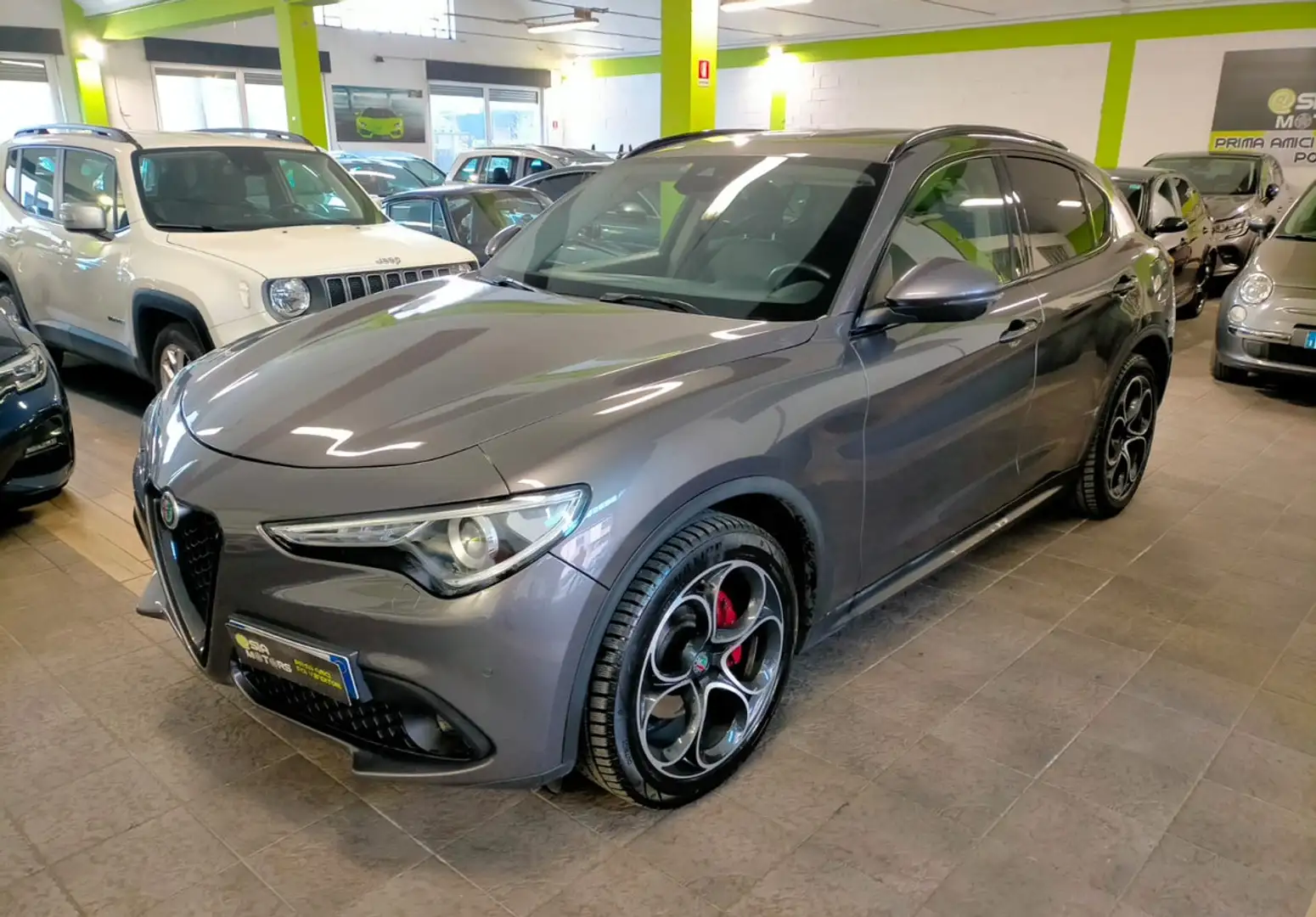 Alfa Romeo Stelvio Stelvio 2.2 t Sprint Q4 190cv auto Unico P. Grigio - 1