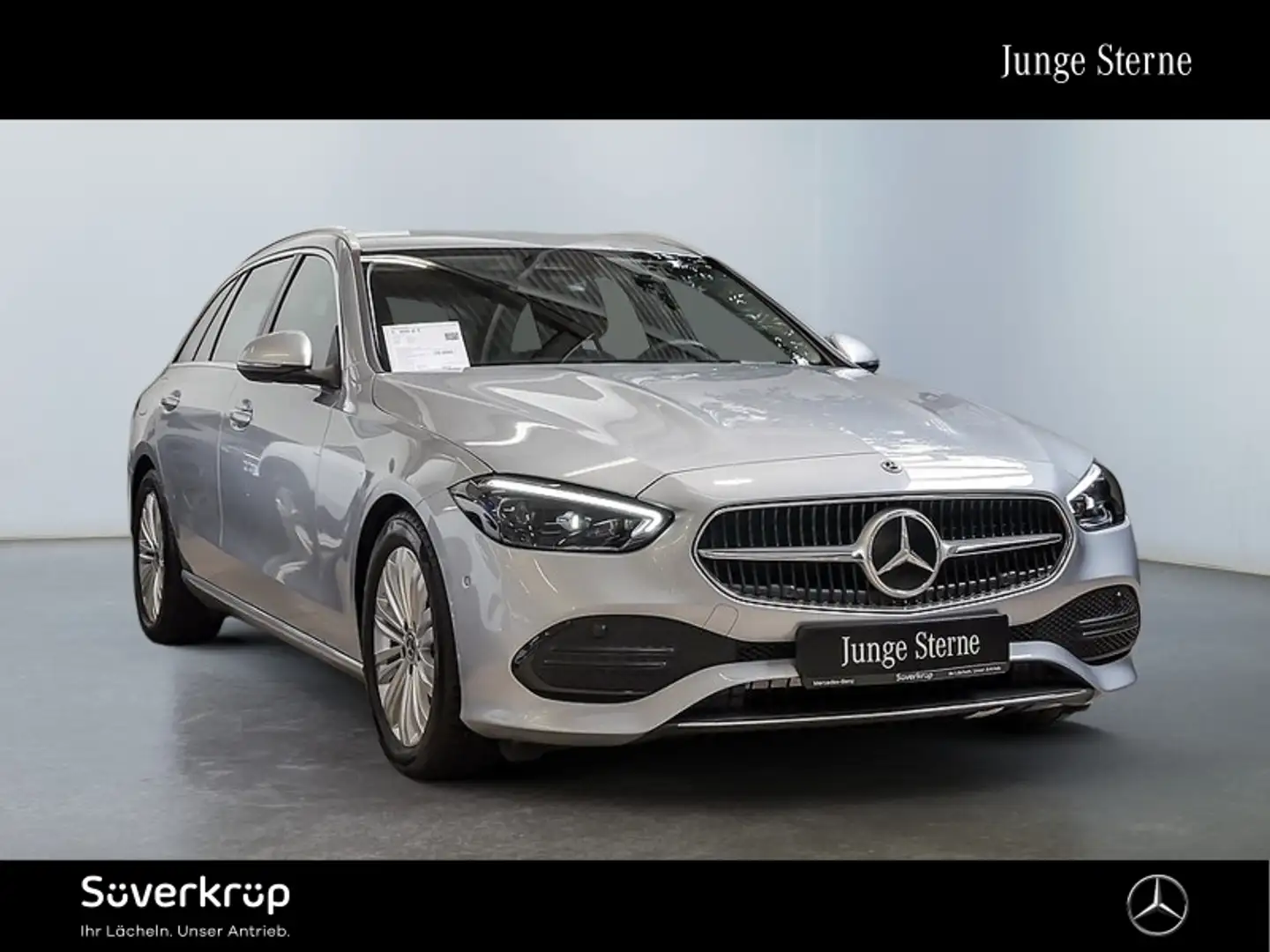Mercedes-Benz C 300 d T AVANTGARDE AHK KAMERA SPUR PDC SHZ Silber - 1