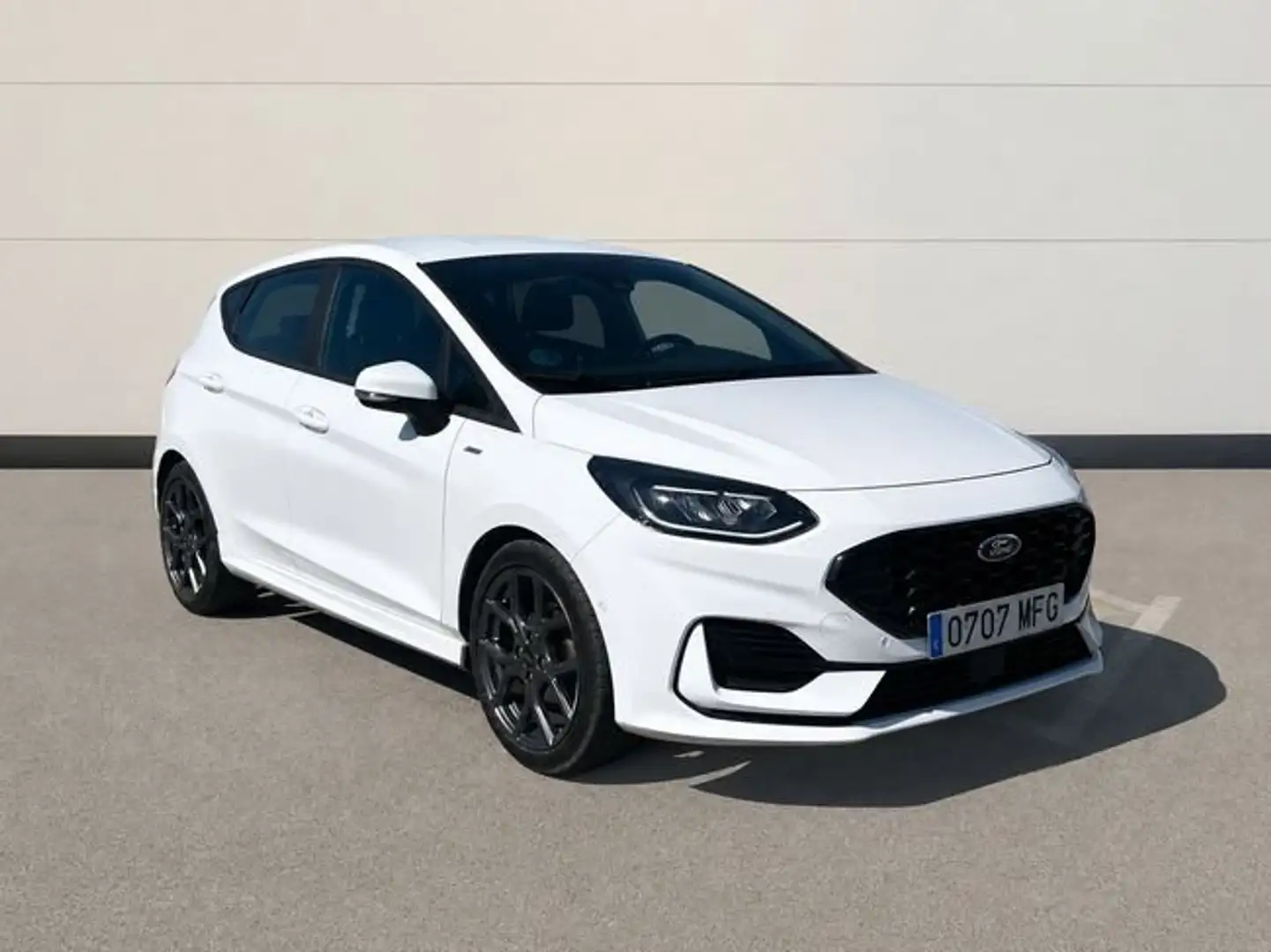 Ford Fiesta 1.0 ECOBOOST MHEV 92KW ST-LINE 125 5P Blanco - 1