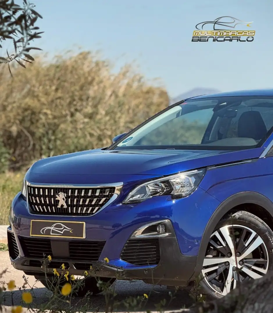 Peugeot 3008 Hybrid 225 Allure e-EAT8 Bleu - 1