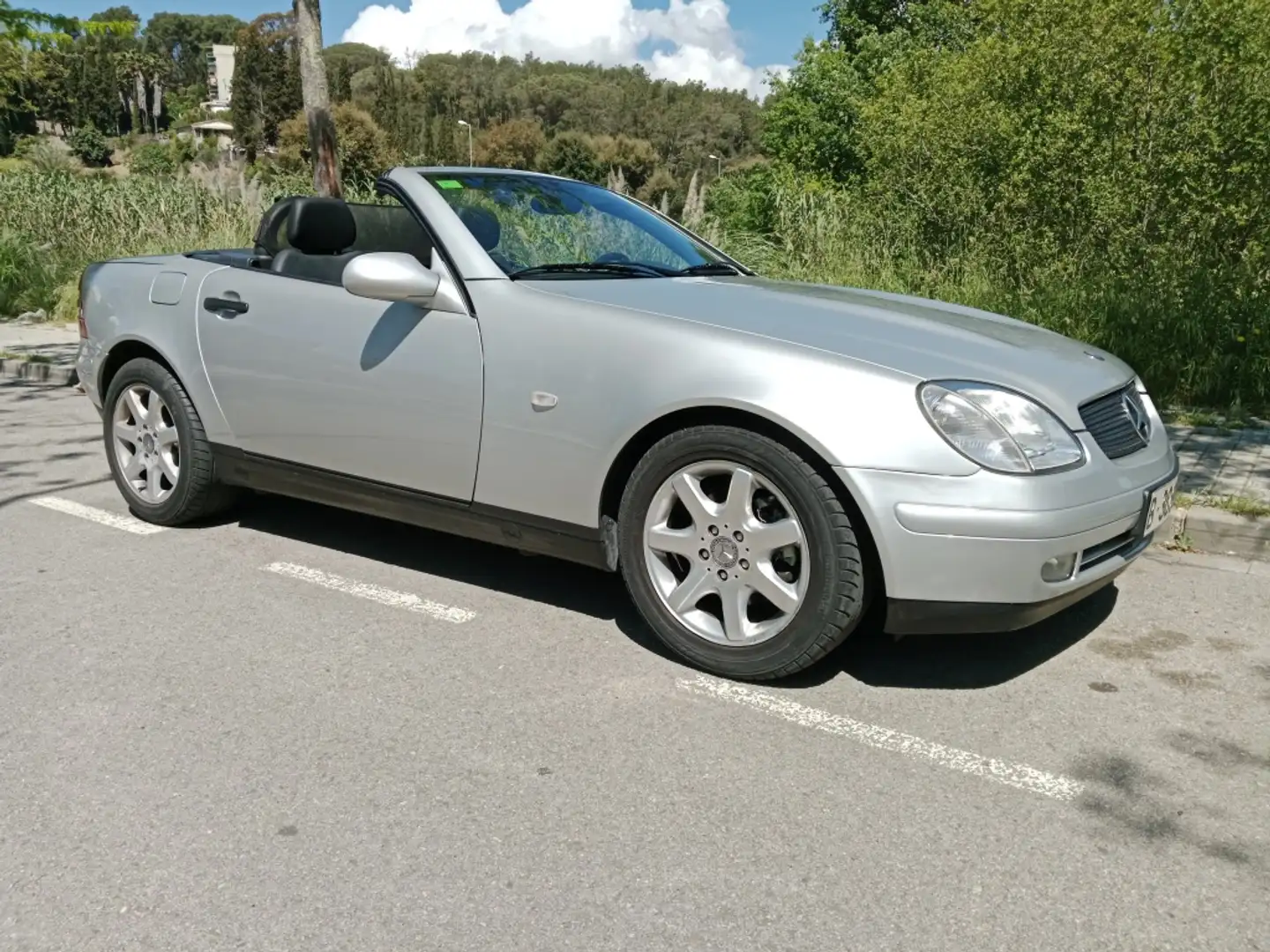 Mercedes-Benz SLK 200 Plateado - 1