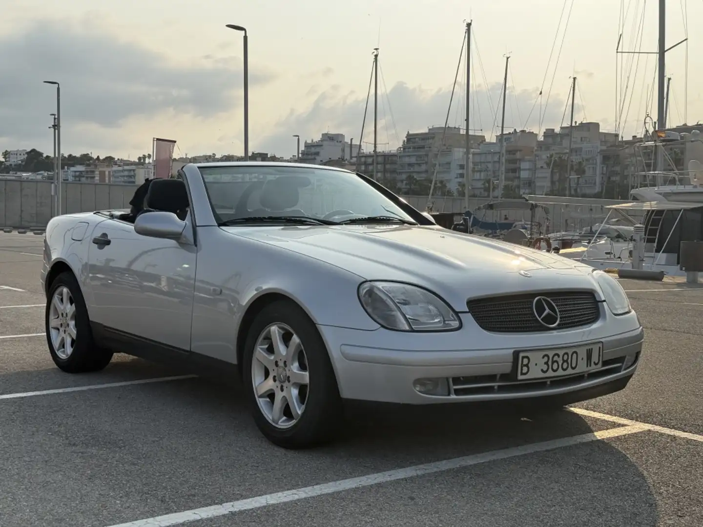 Mercedes-Benz SLK 200 Argent - 1