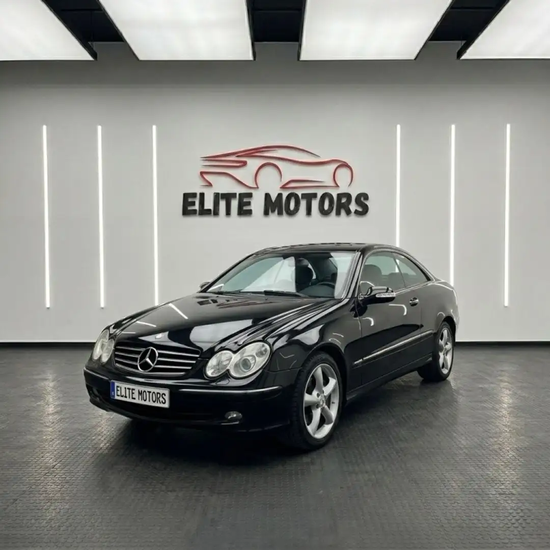 Mercedes-Benz CLK 200 500 Negro - 1
