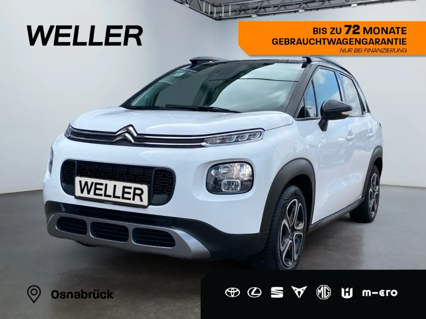 Citroen C3 Aircross PureTech 82 Feel *HUD*Navi*Keyless* Weiß - 1