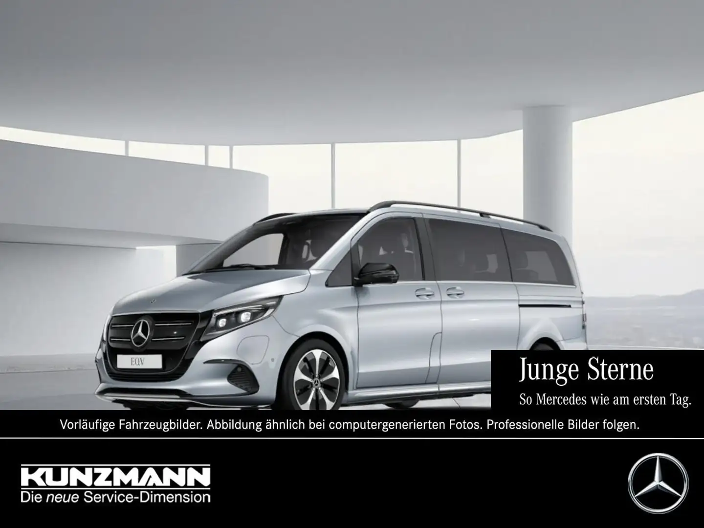 Mercedes-Benz EQV 300 AVANTGARDE Lang Navi Distronic Airmatic Silber - 1