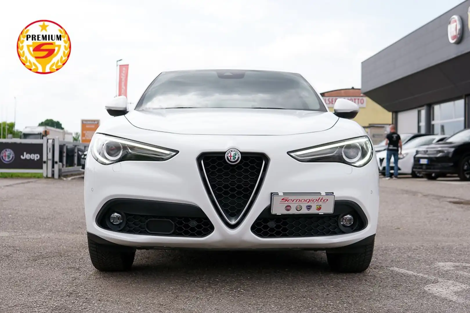 Alfa Romeo Stelvio 2.2 210cv Executive Q4 | PINZE ROSSE | 74.000 KM Fehér - 2