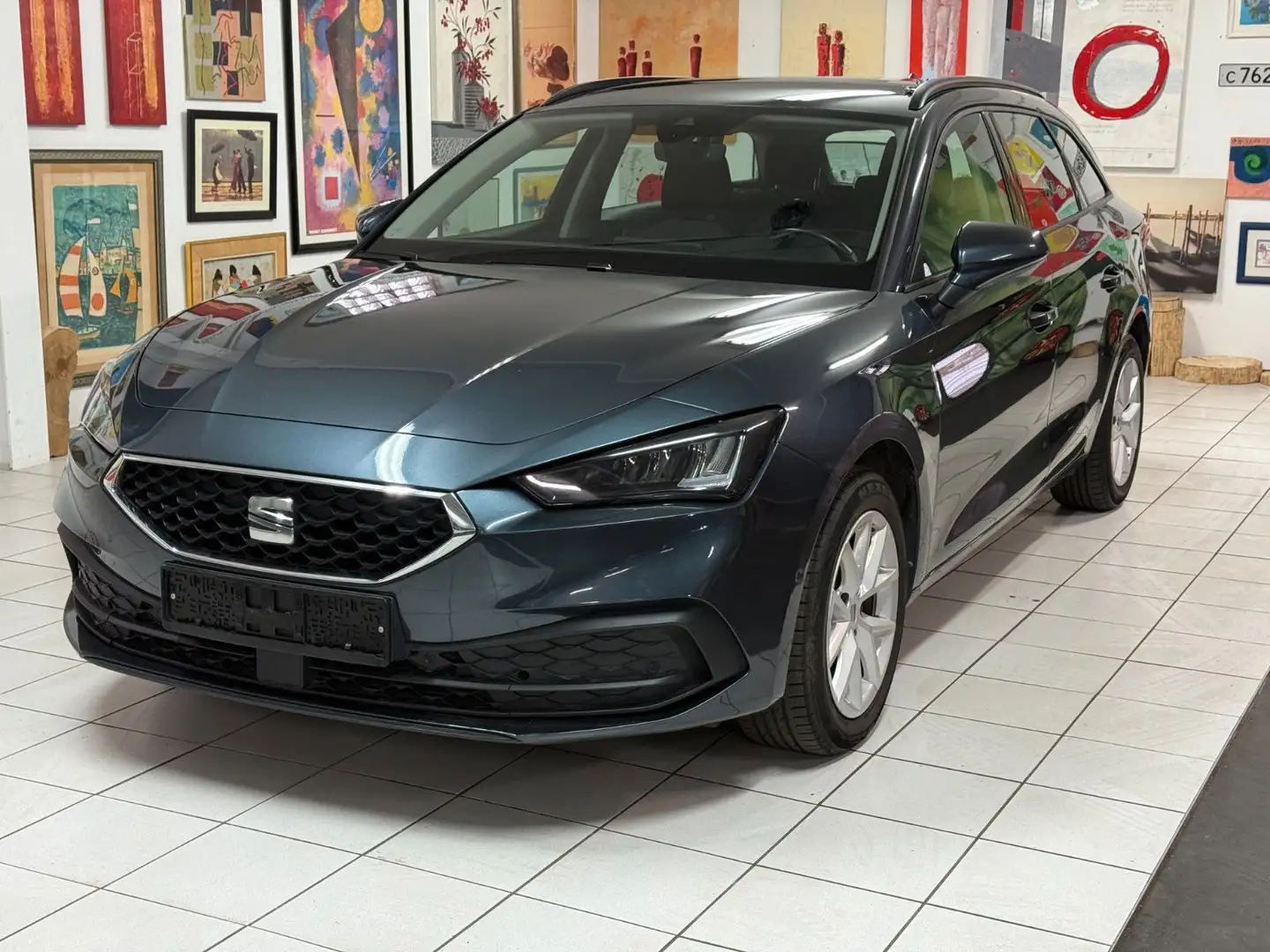 SEAT Leon Sportstourer Style LED Automatik Garantie Gris - 1