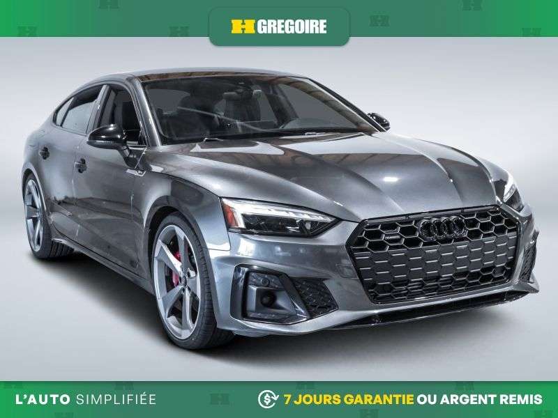 2022 Audi A5 PROGRESSIV AWD  AUTO A/C CUIR TOIT NAV GR ELECT MA