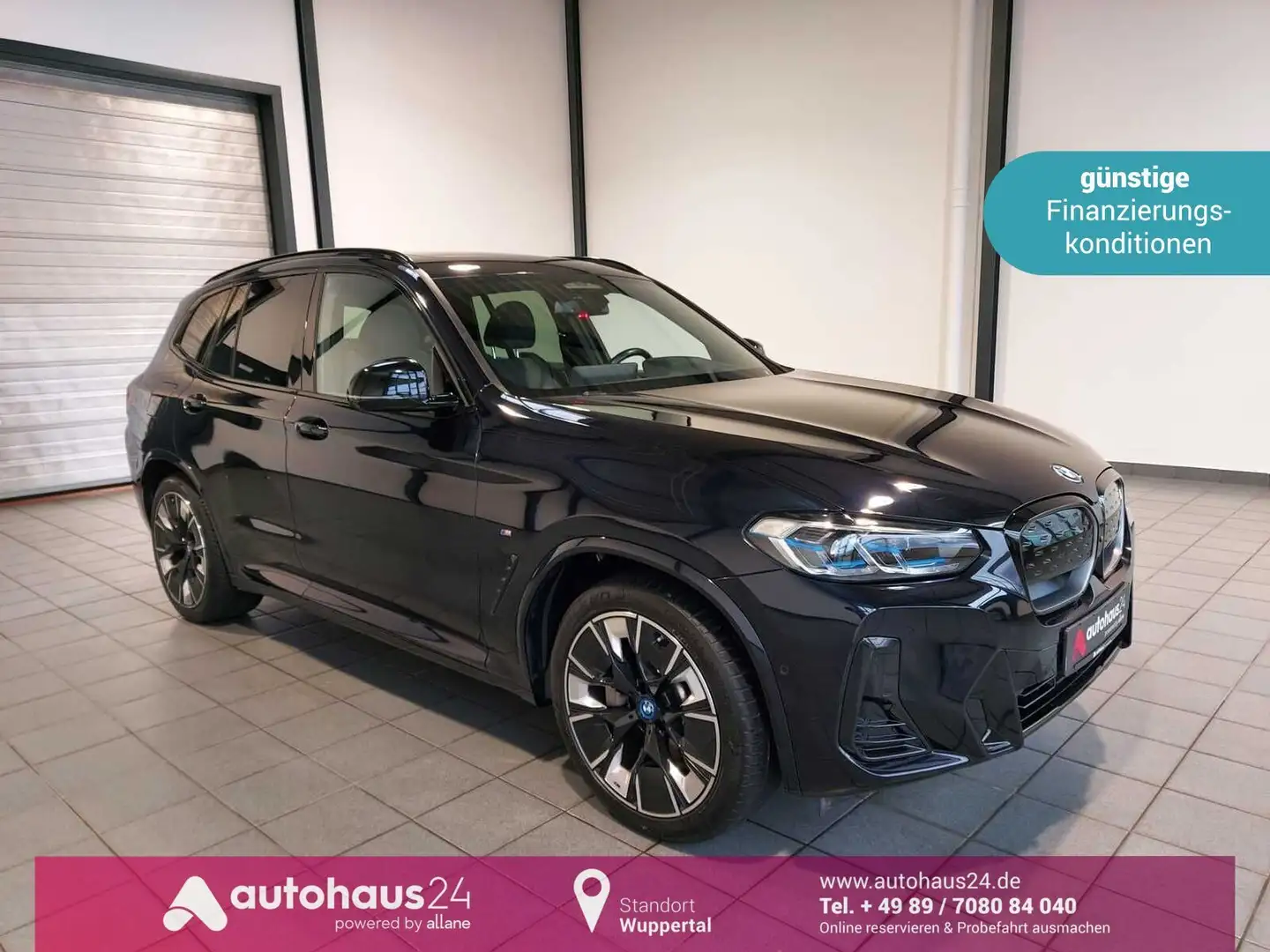 BMW iX3 Impressive BEV 73,9 kWh|HeadUp|LED Schwarz - 1