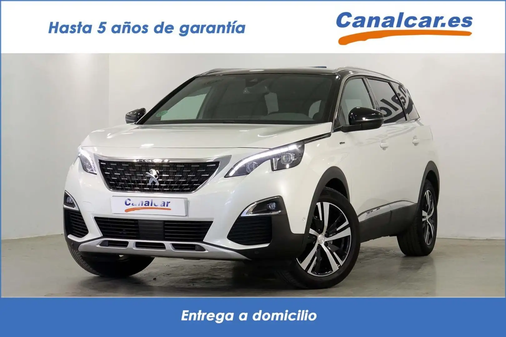 Peugeot 5008 1.6BlueHDi S&S GT-Line EAT6 120 Blanc - 1