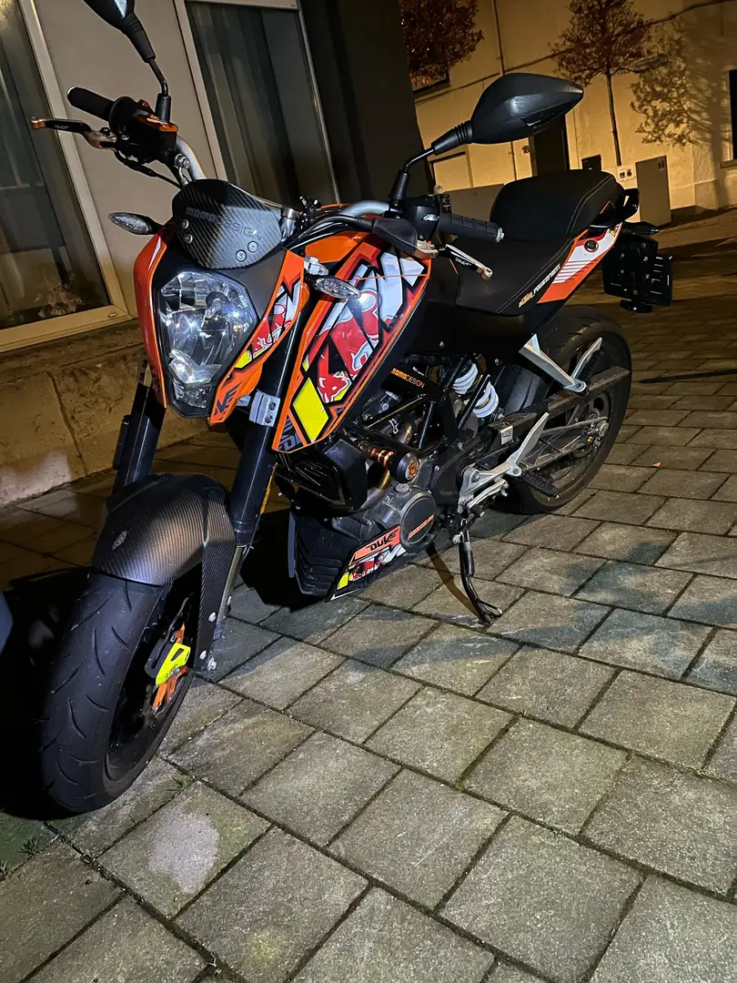 KTM 200 Duke KTM duke 200 avec ct Naranja - 1