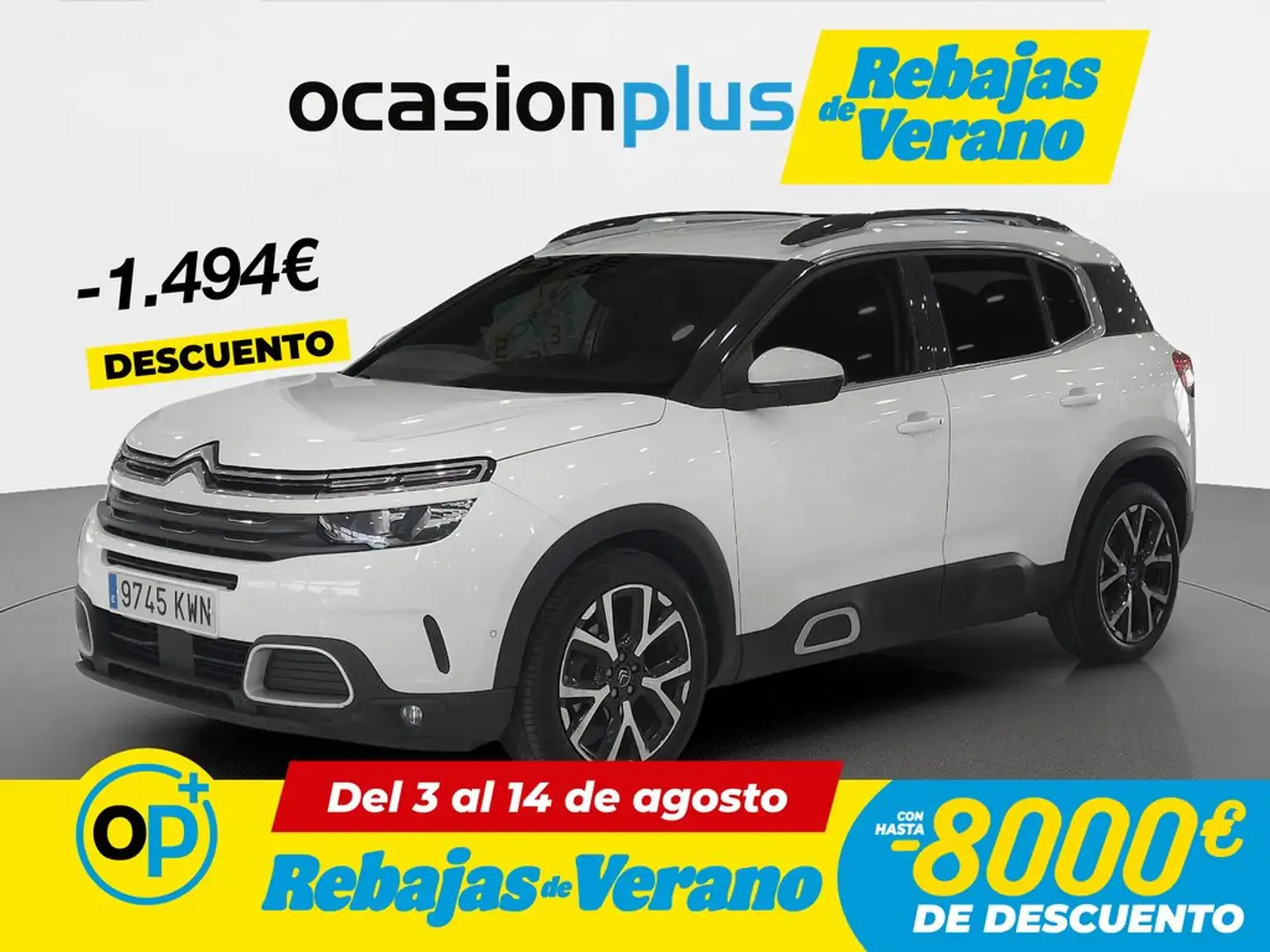 Citroen C5 Aircross BlueHDi S&S Feel 130 Blanco - 1