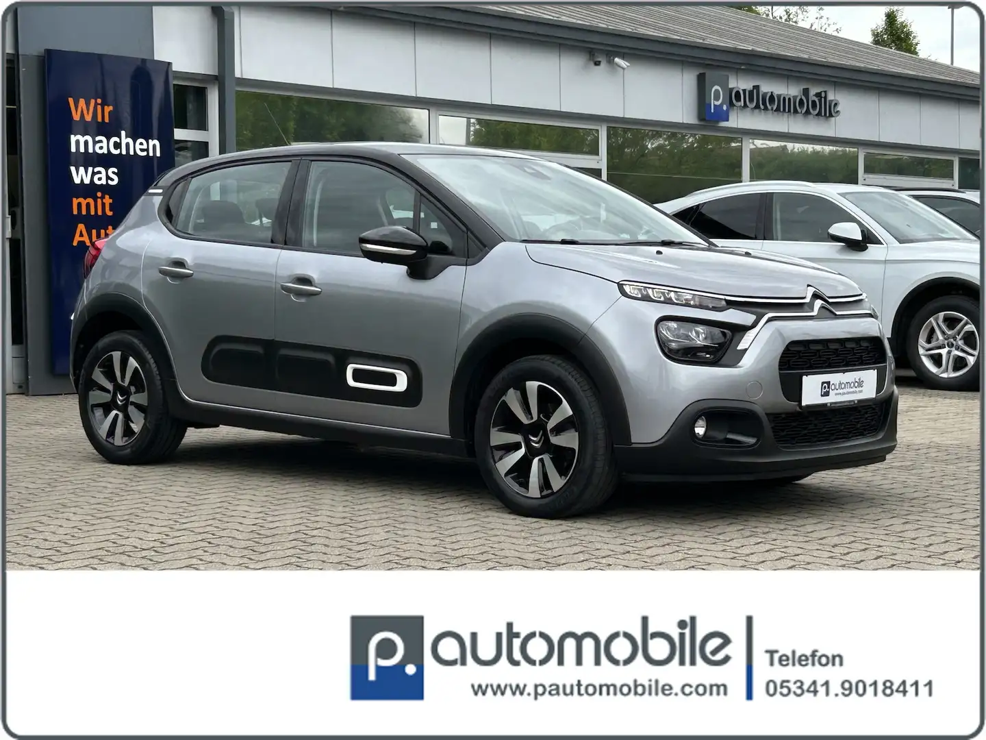 Citroen C3 1.2 Shine Pack*LED*NAVI* Grau - 1