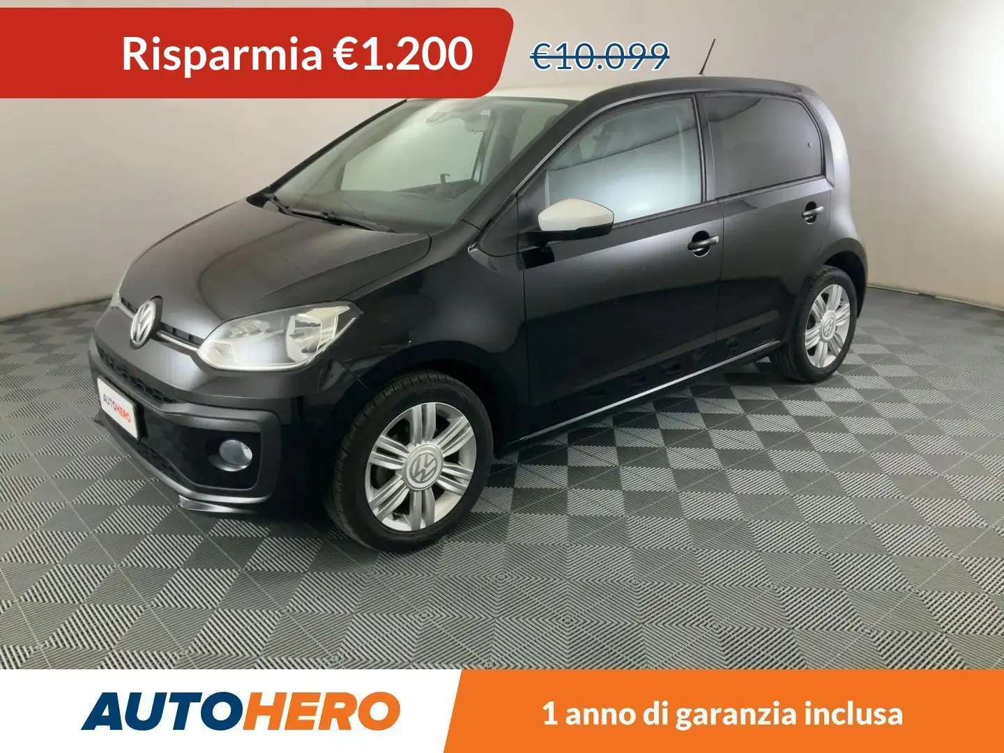 Volkswagen up! 1.0 High up! Nero - 1