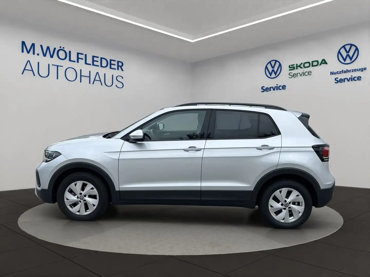 Volkswagen T-Cross Life 1.0 TSI Silber - 2