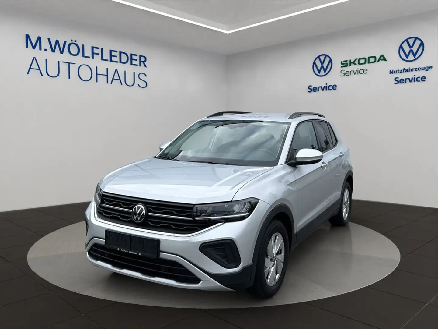 Volkswagen T-Cross Life 1.0 TSI Silber - 1