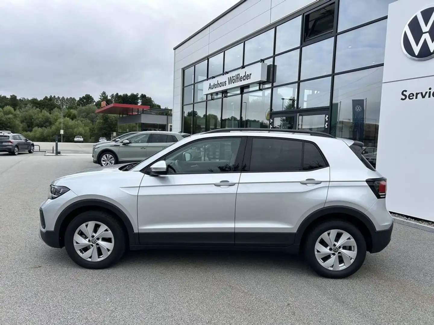 Volkswagen T-Cross Life 1.0 TSI Silber - 2