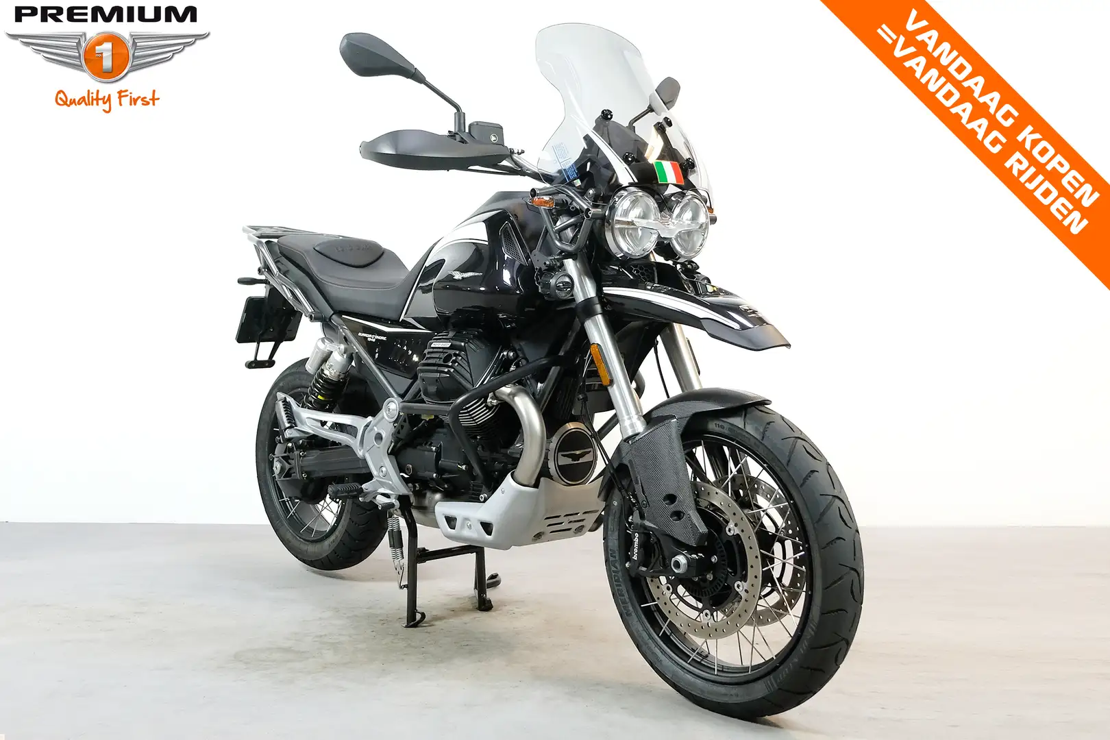 Moto Guzzi V 85 TT GUARDIA D'ONORE 850 Zwart - 2